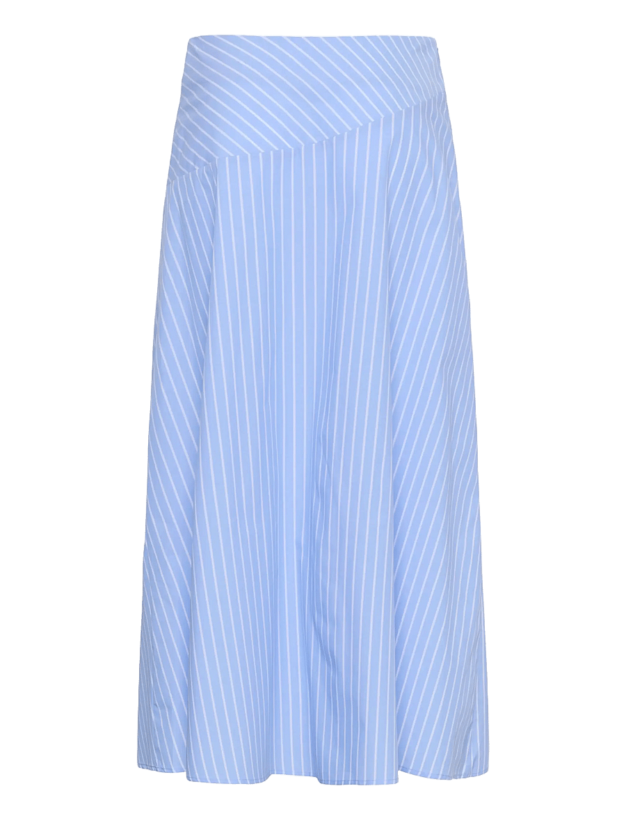 InWear - RAELYNNIW SKIRT - midi nederdele - blue yd summer stripe - 2