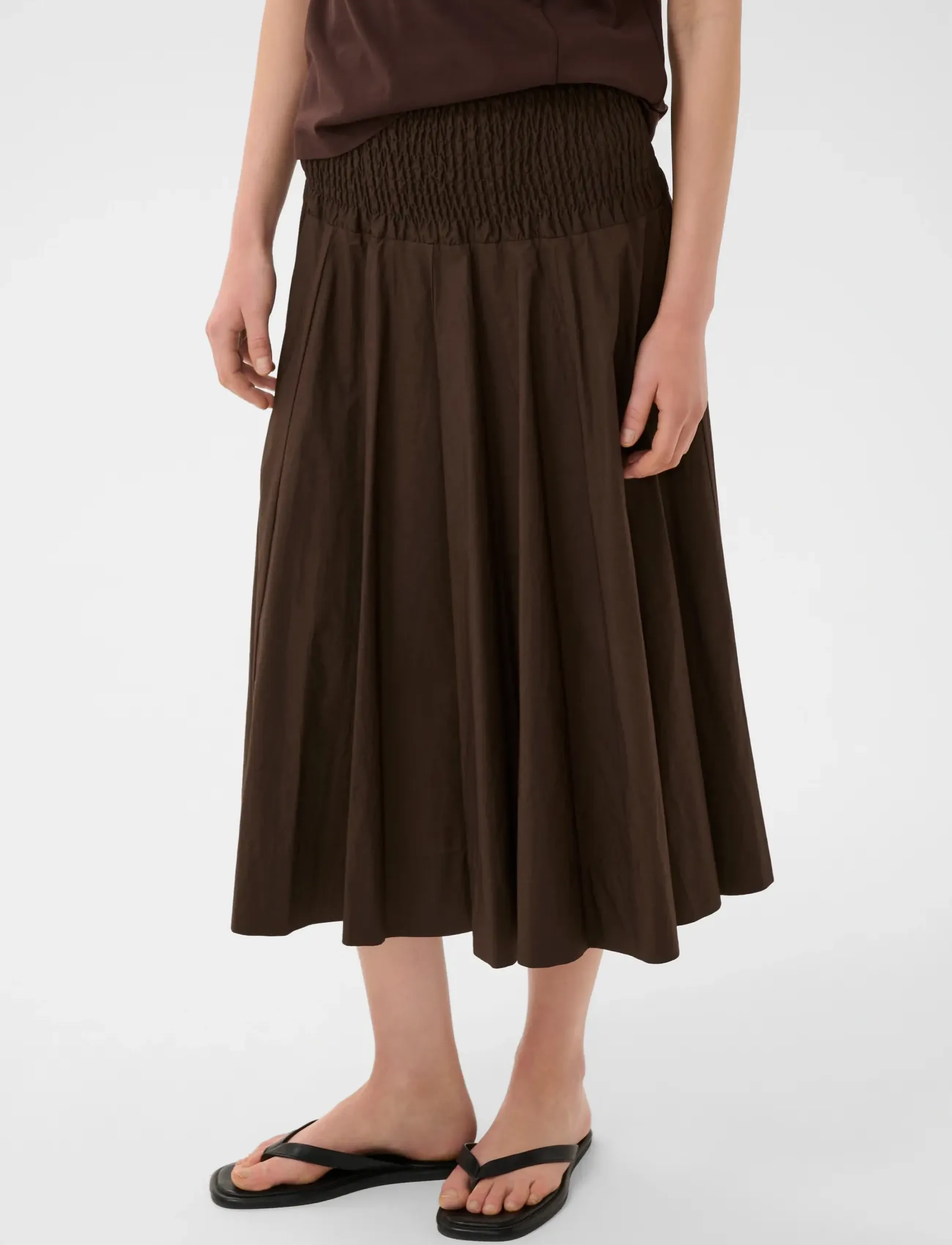 InWear RAVENIW SKIRT - Nederdele - COFFEE BEAN / brown