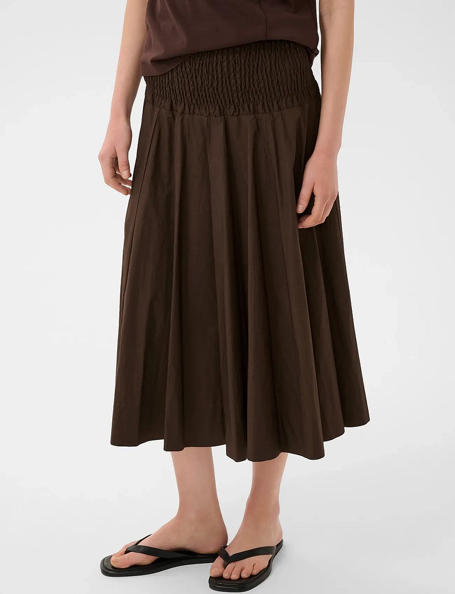 InWear - RAVENIW SKIRT - midi skirts - coffee bean - 0