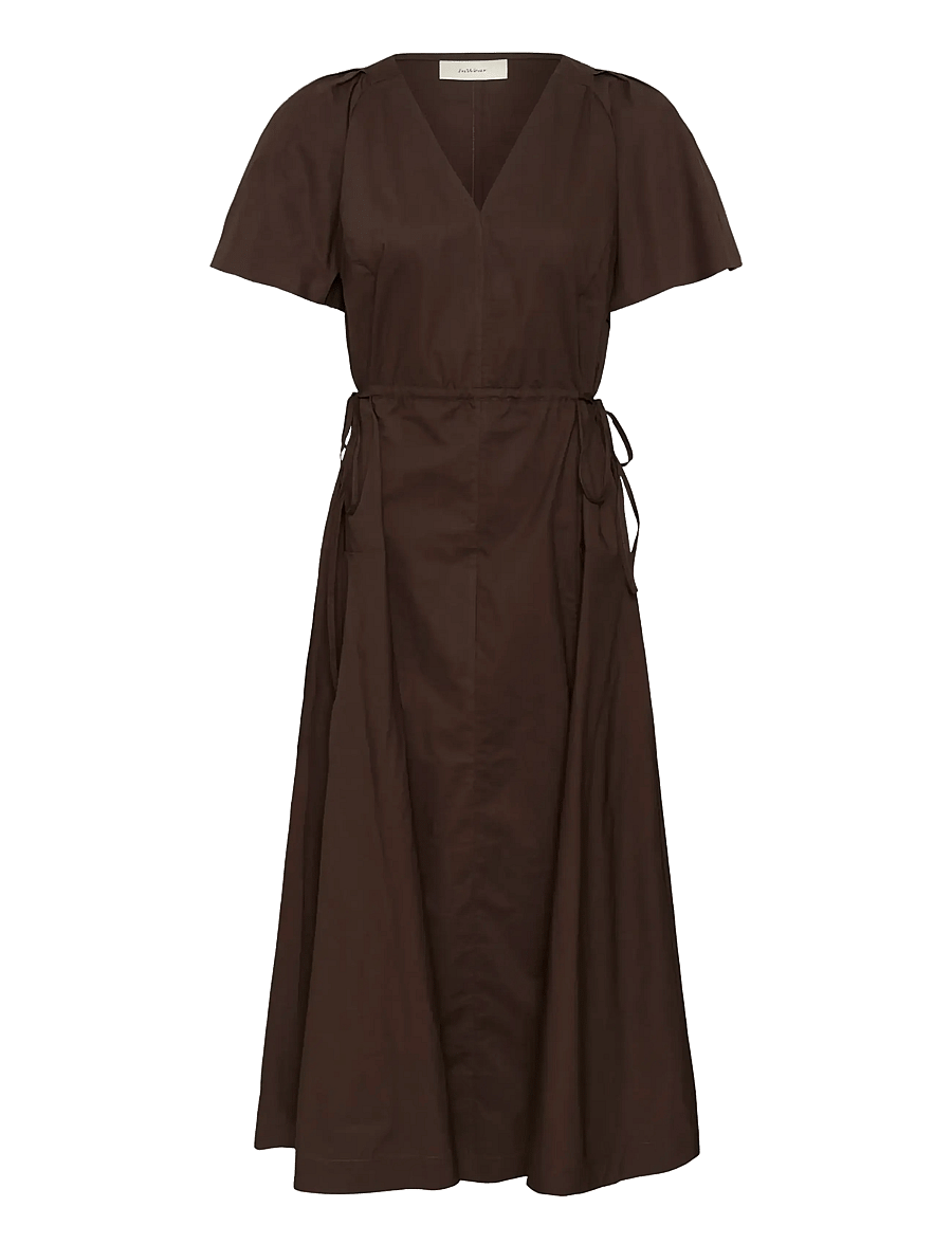 InWear - RAVENIW DRESS - summer dresses - coffee bean - 1