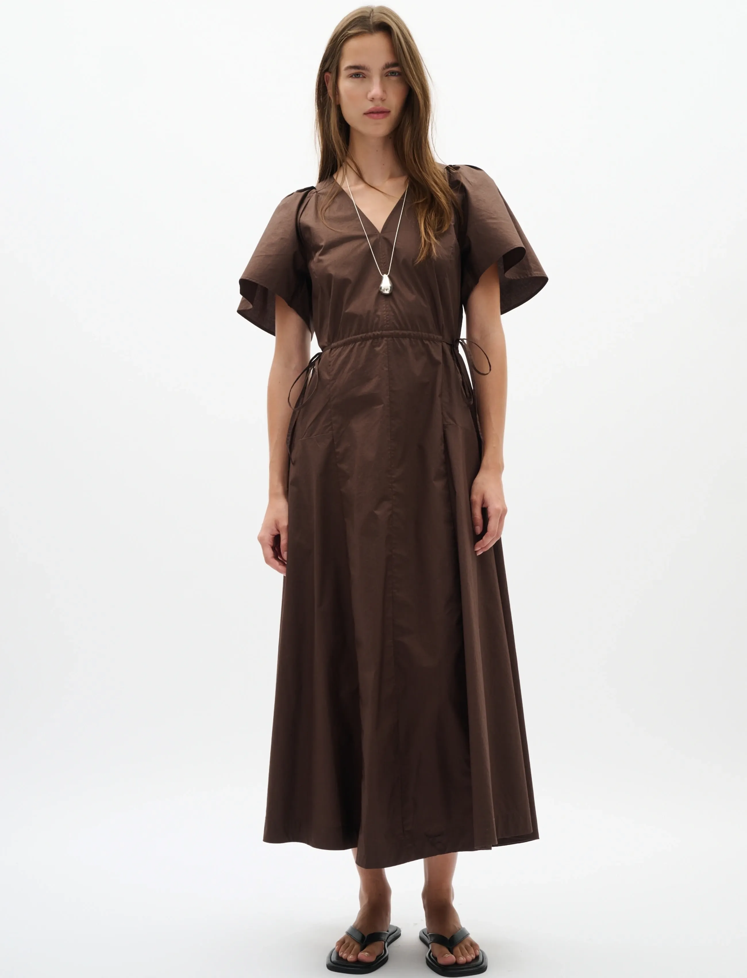 InWear RAVENIW DRESS - Sukienki - COFFEE BEAN / brown