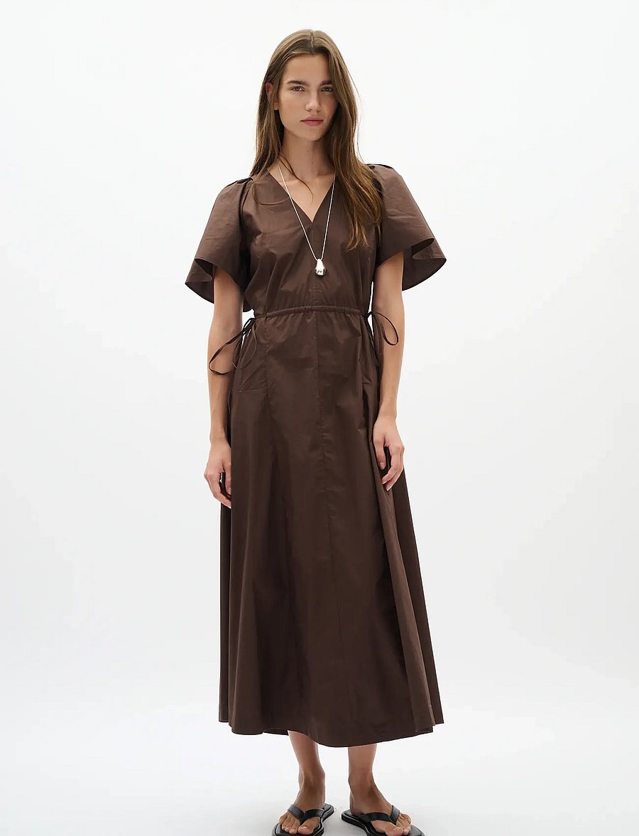 InWear - RAVENIW DRESS - summer dresses - coffee bean - 0