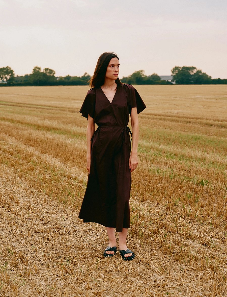 InWear - RAVENIW DRESS - summer dresses - coffee bean - 3
