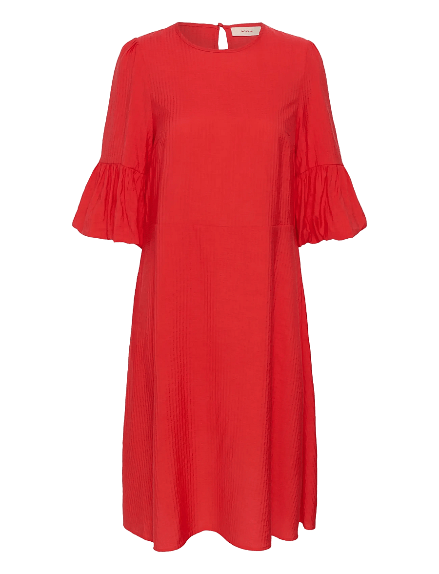 InWear - REESEIW DRESS - partíkjólar - poppy red - 1
