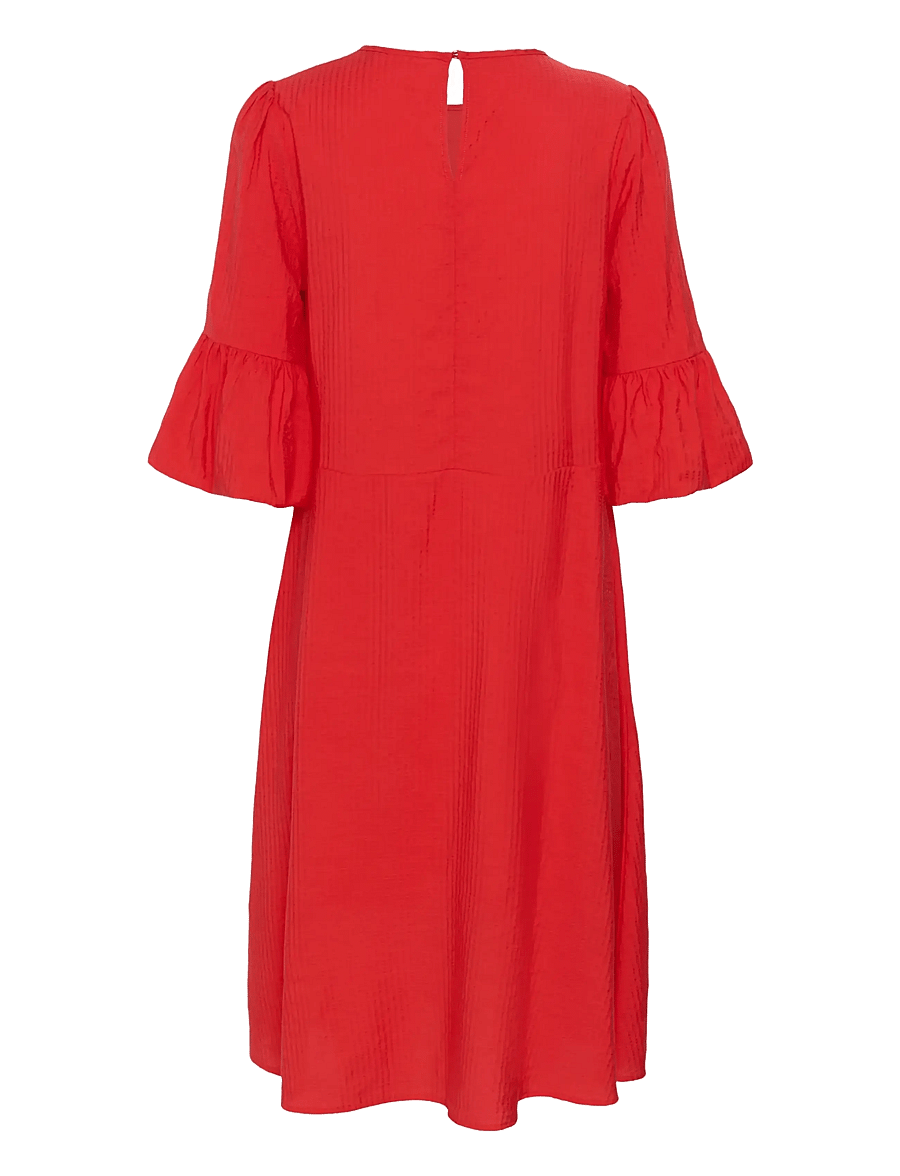 InWear - REESEIW DRESS - partíkjólar - poppy red - 2