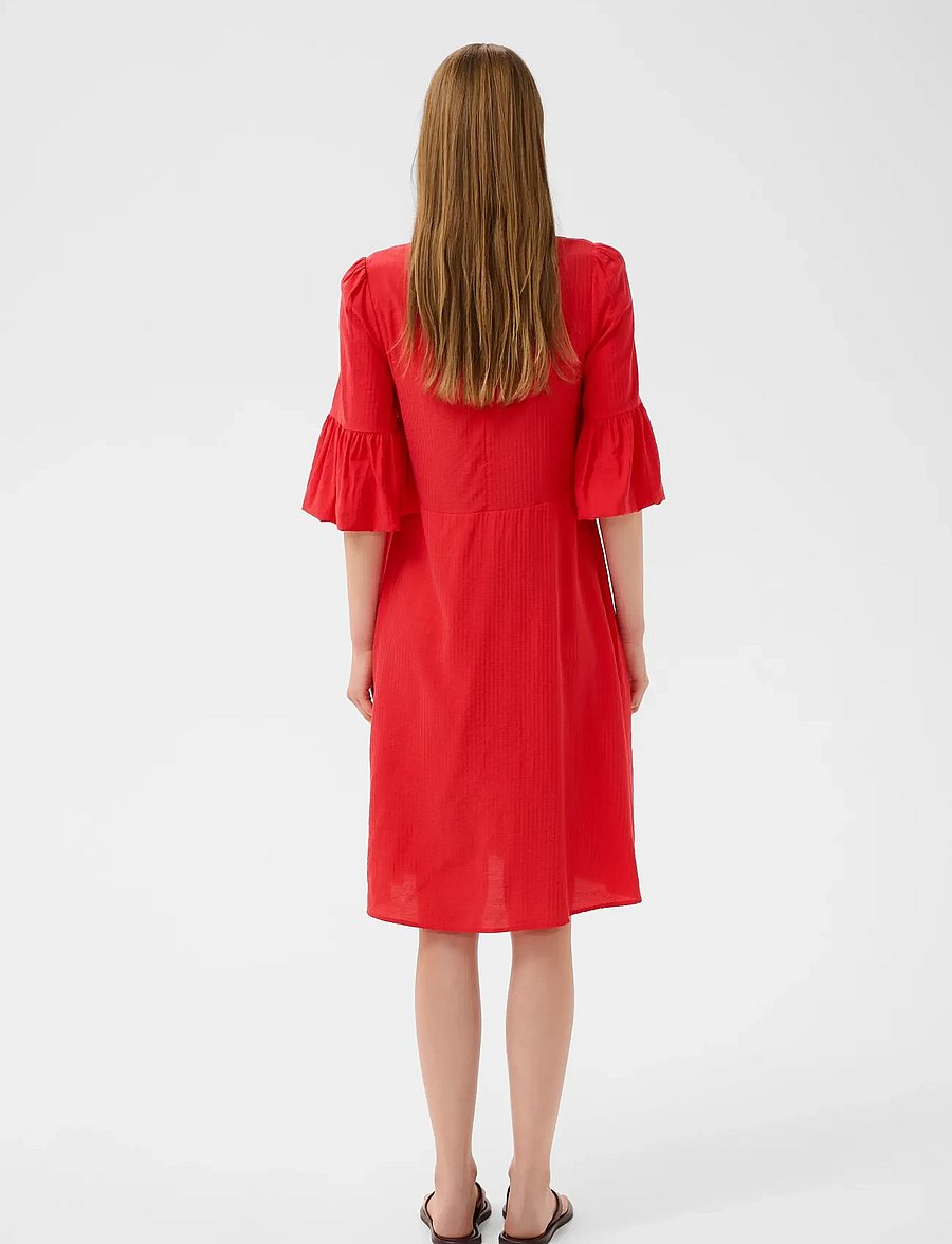 InWear - REESEIW DRESS - partíkjólar - poppy red - 4