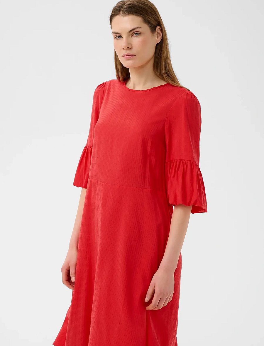InWear - REESEIW DRESS - partíkjólar - poppy red - 5