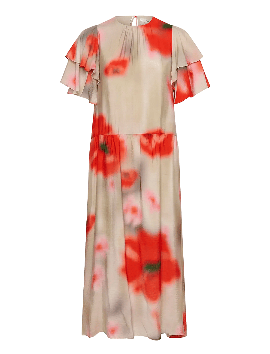 InWear - REAGANIW DRESS - sommerkleider - large blurred poppies - 1