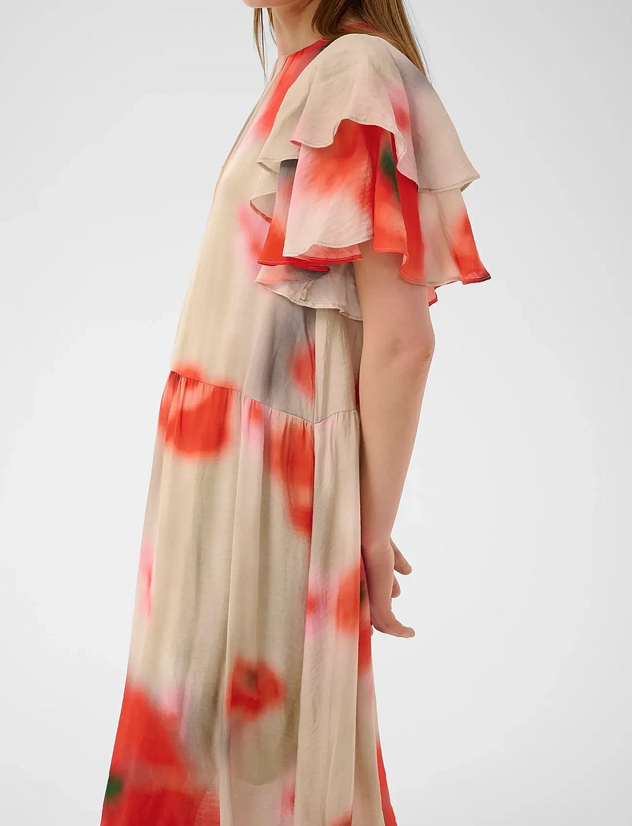 InWear - REAGANIW DRESS - sommerkleider - large blurred poppies - 5