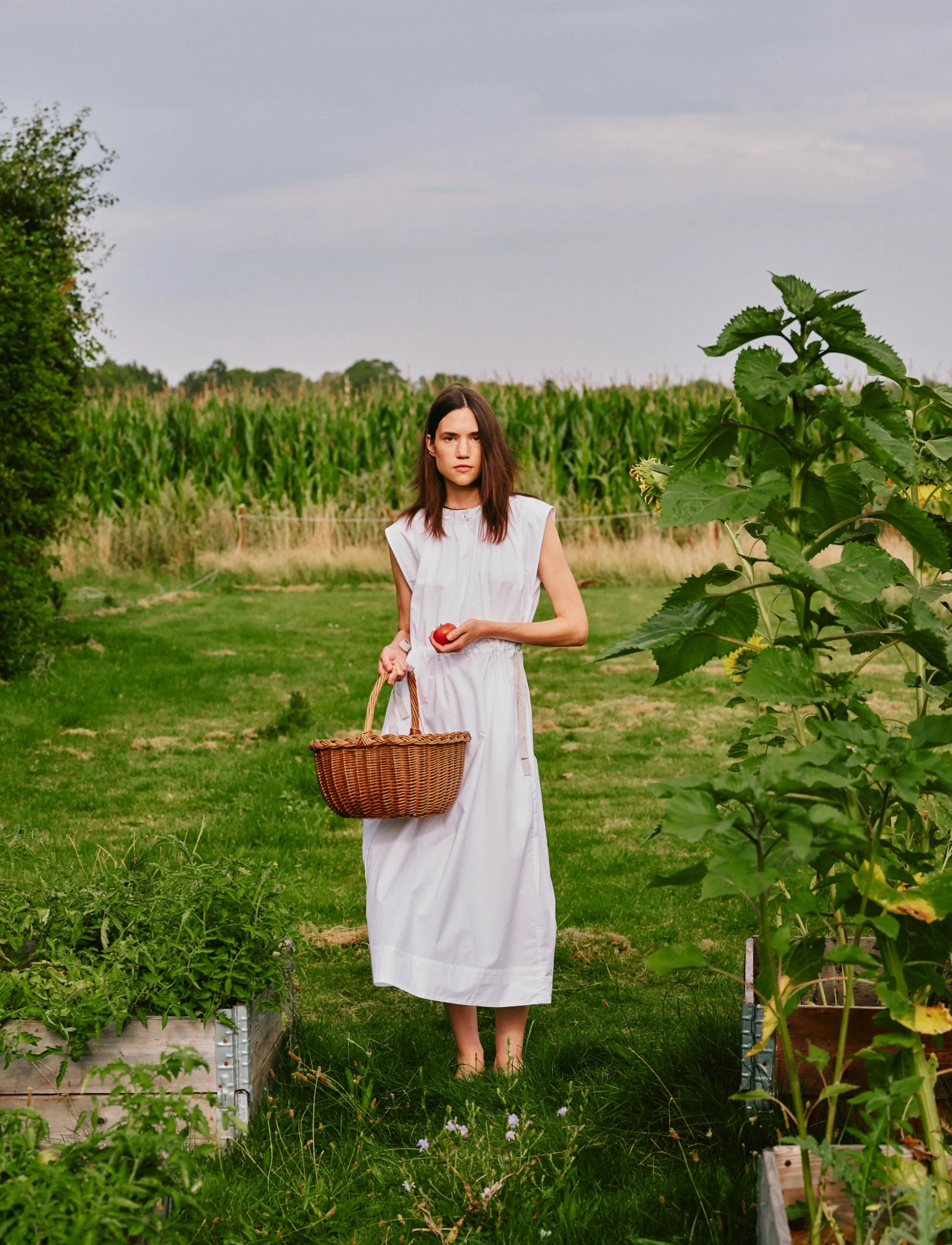 InWear ELLINIW DRESS - Sommerkleider - PURE WHITE / white