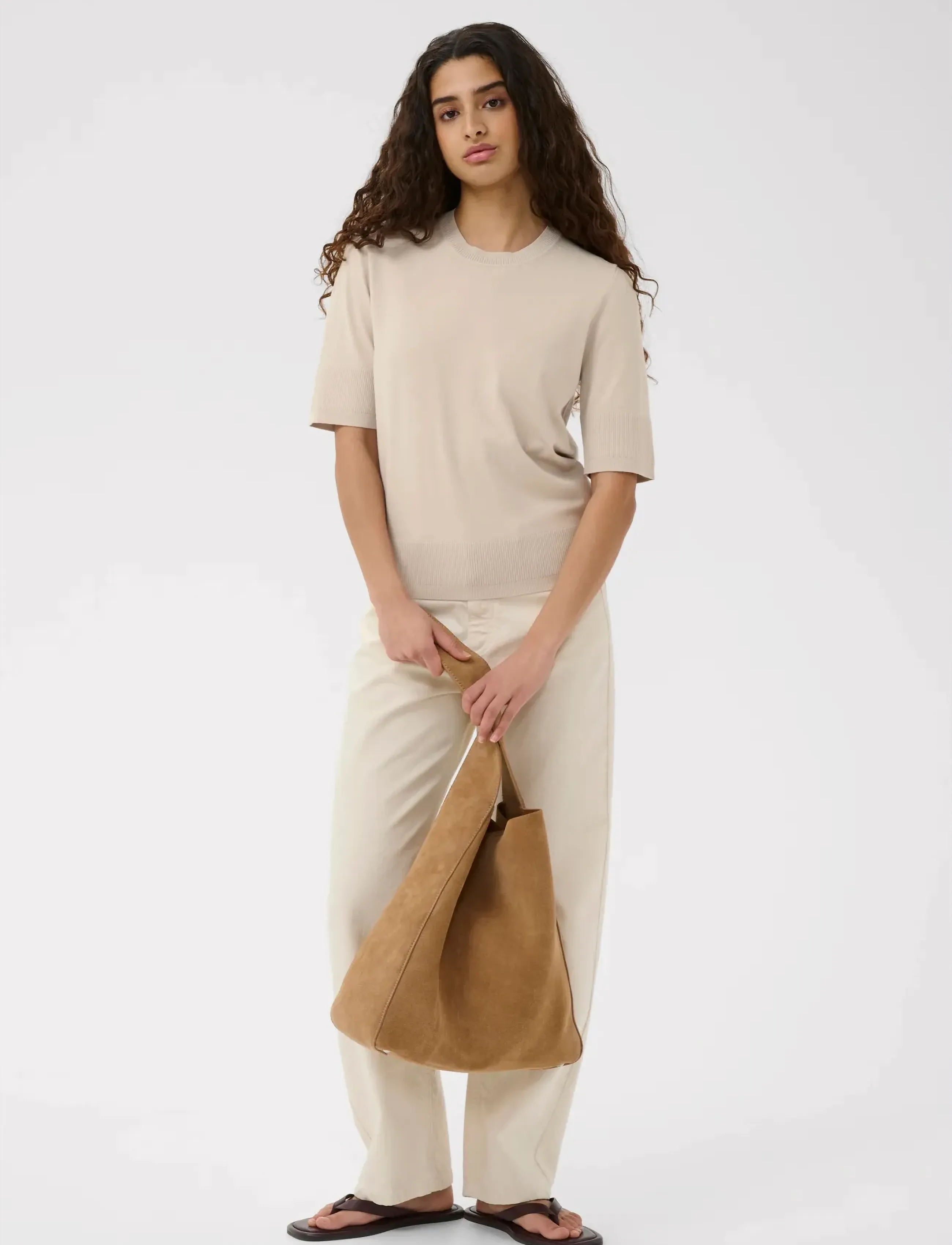 InWear - MIKOIW CORE TEE - t-shirts - haze - 4