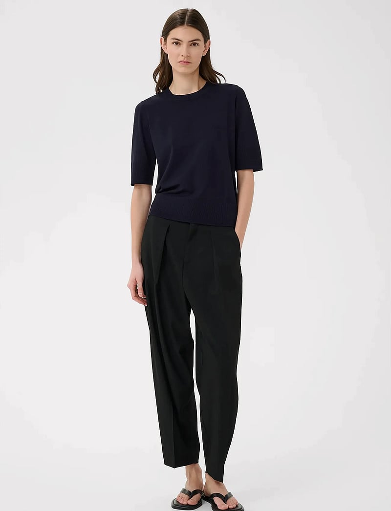 InWear - MIKOIW CORE TEE - t-shirts - marine blue - 0