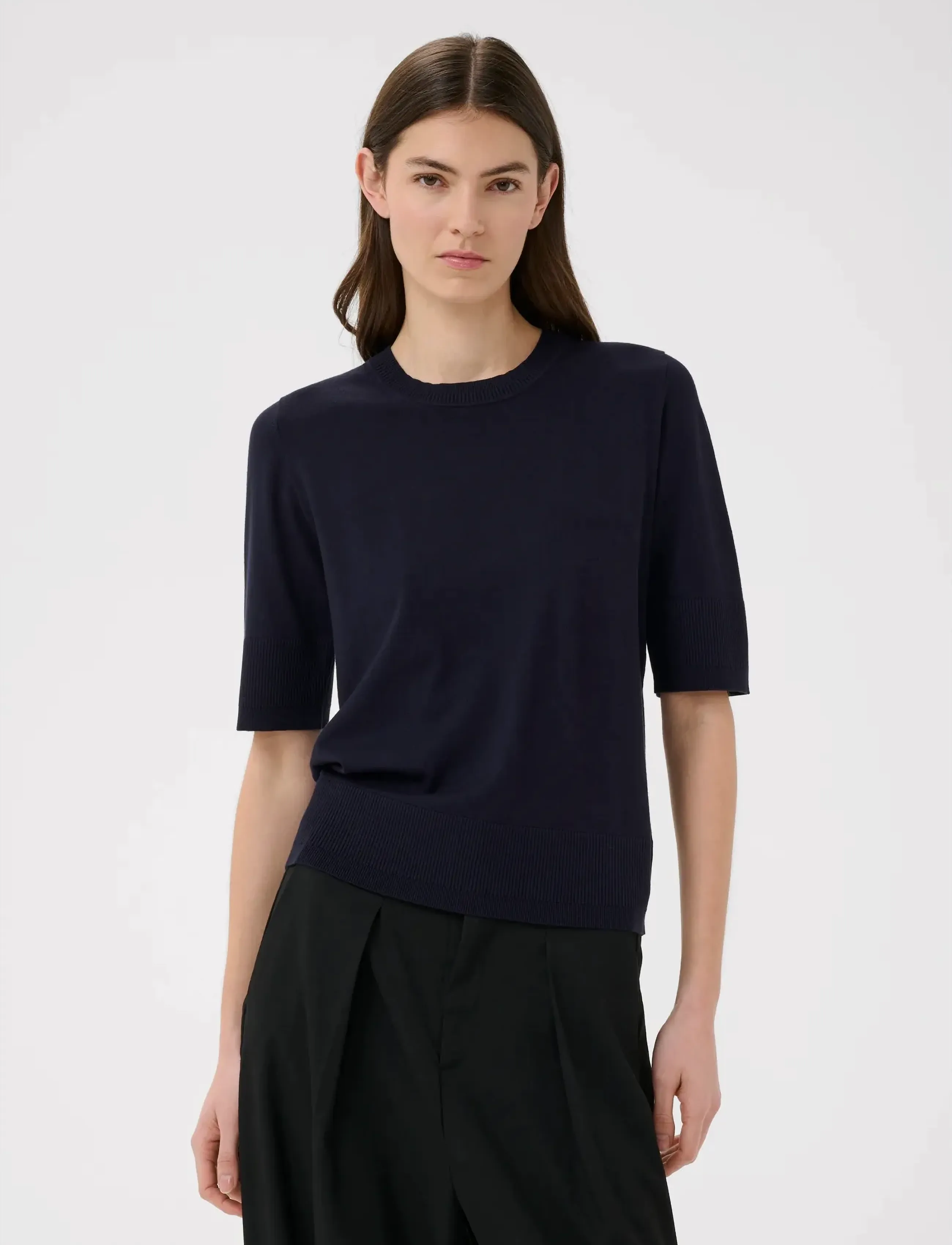 InWear - MIKOIW CORE TEE - t-shirts - marine blue - 4