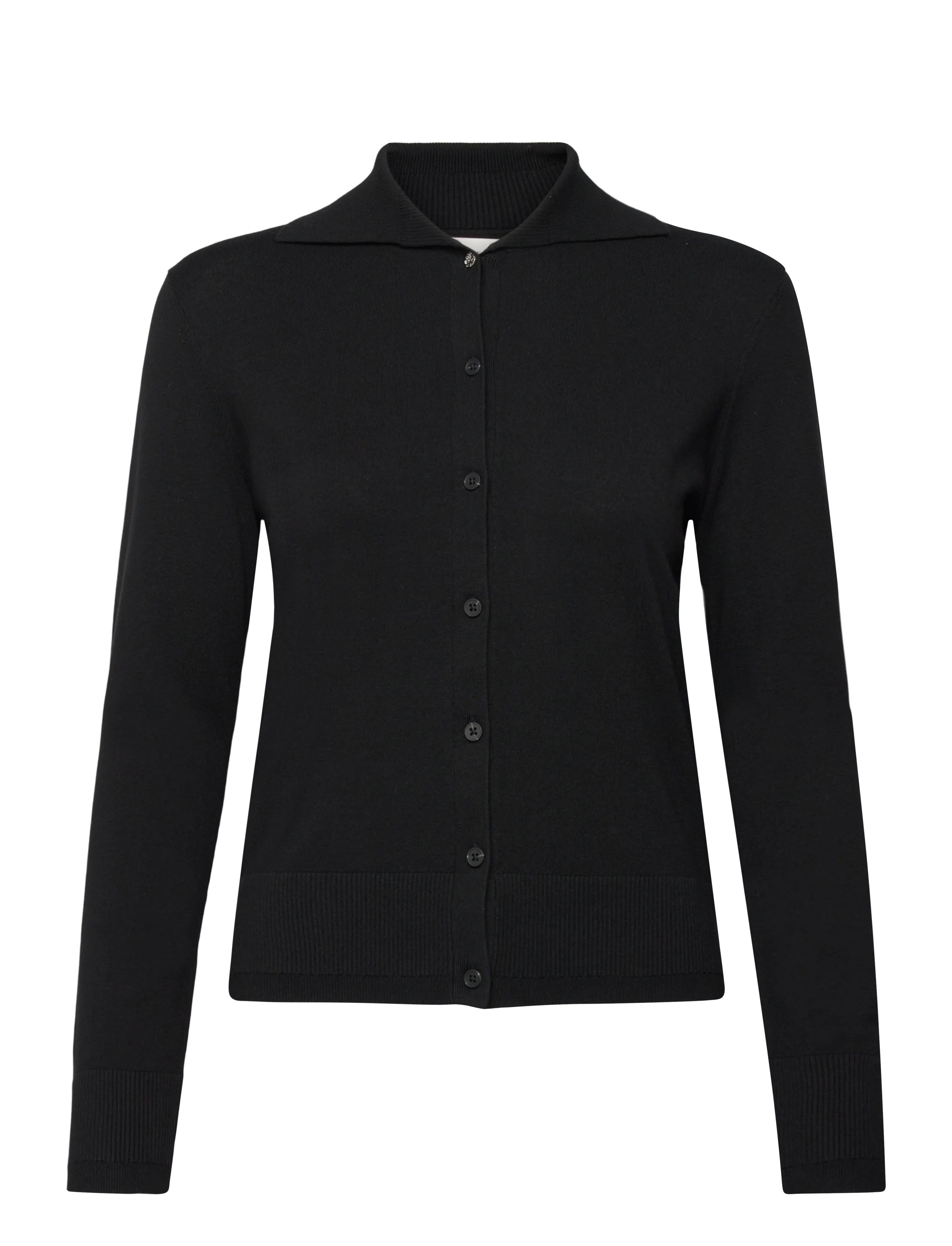 InWear MIKOIW CORE CARDIGAN - Transitional Layering - BLACK / black