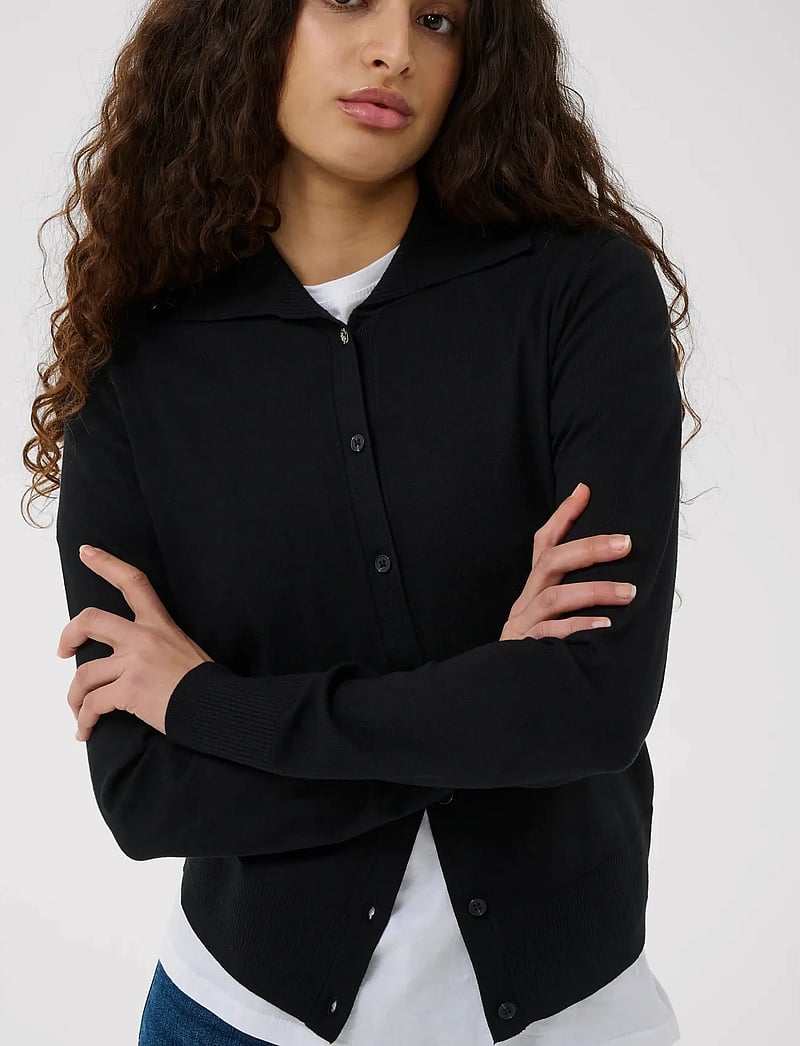 InWear - MIKOIW CORE CARDIGAN - cardigans - black - 5