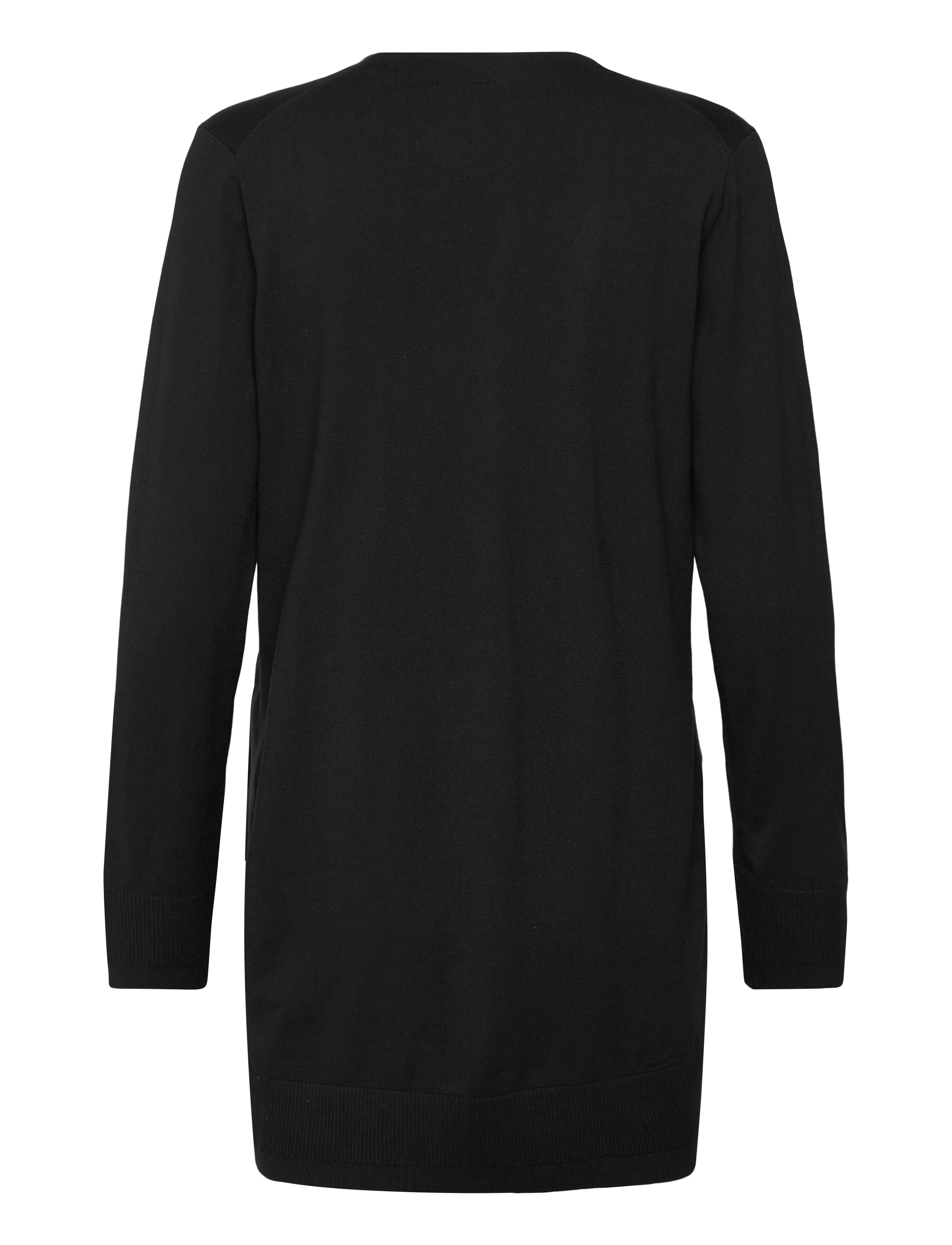 InWear - MIKOIW CORE LONG CARDIGAN - strickjacken - black - 2