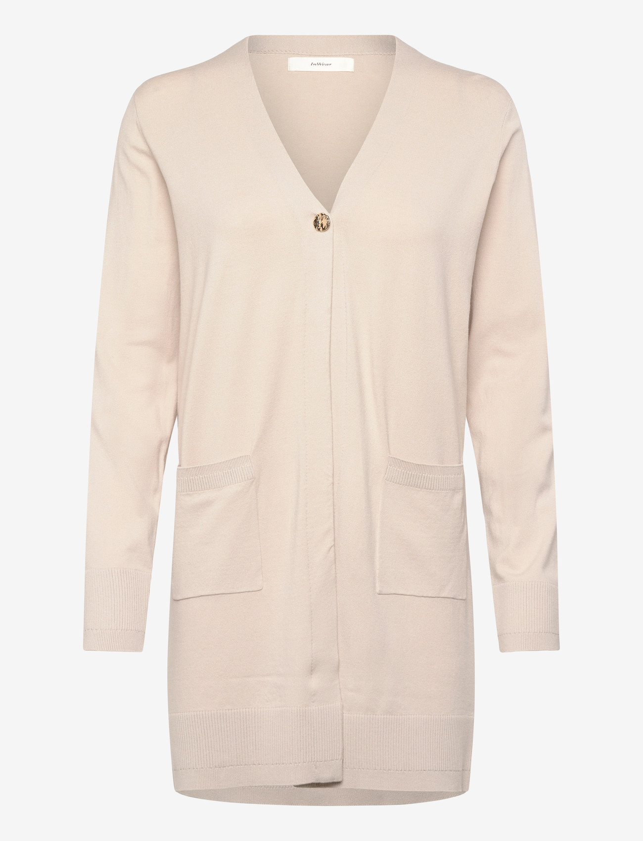 InWear - MIKOIW CORE LONG CARDIGAN - cardigans - haze - 1