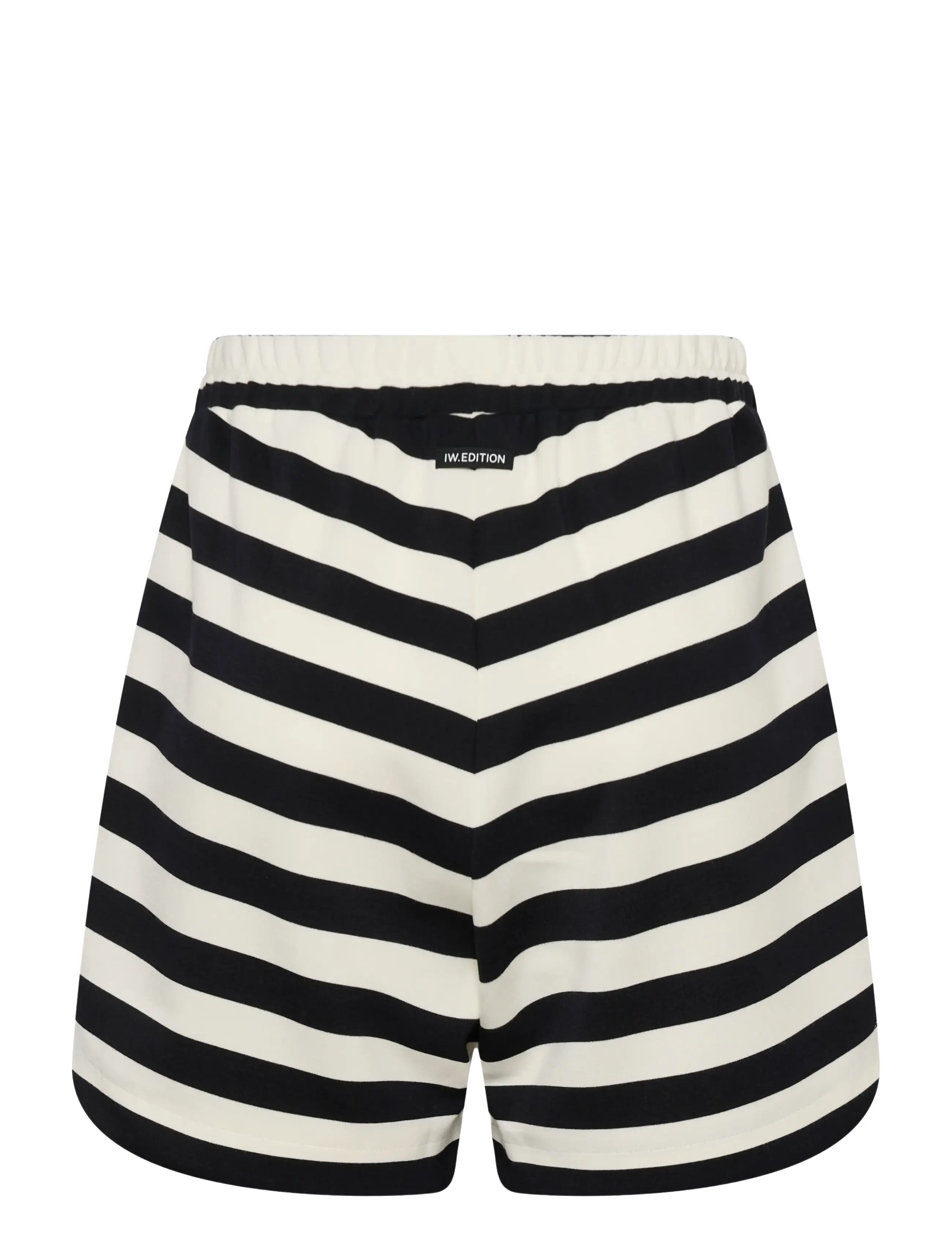 InWear - ELORAIW HENNIE SHORTS - freizeitshorts - black / whisper white stripe - 2