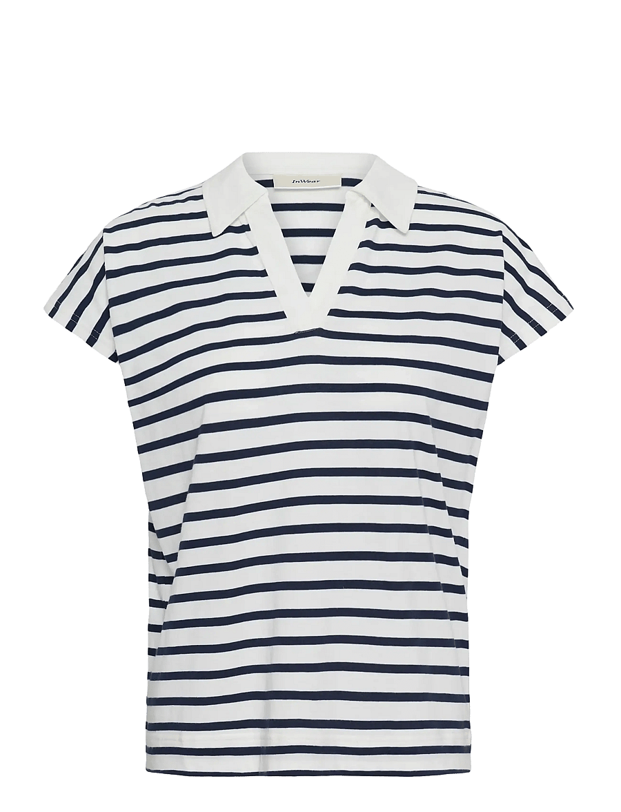 InWear - PFIAIW POLO TSHIRT - poloshirts - maritime slim stripe - 1