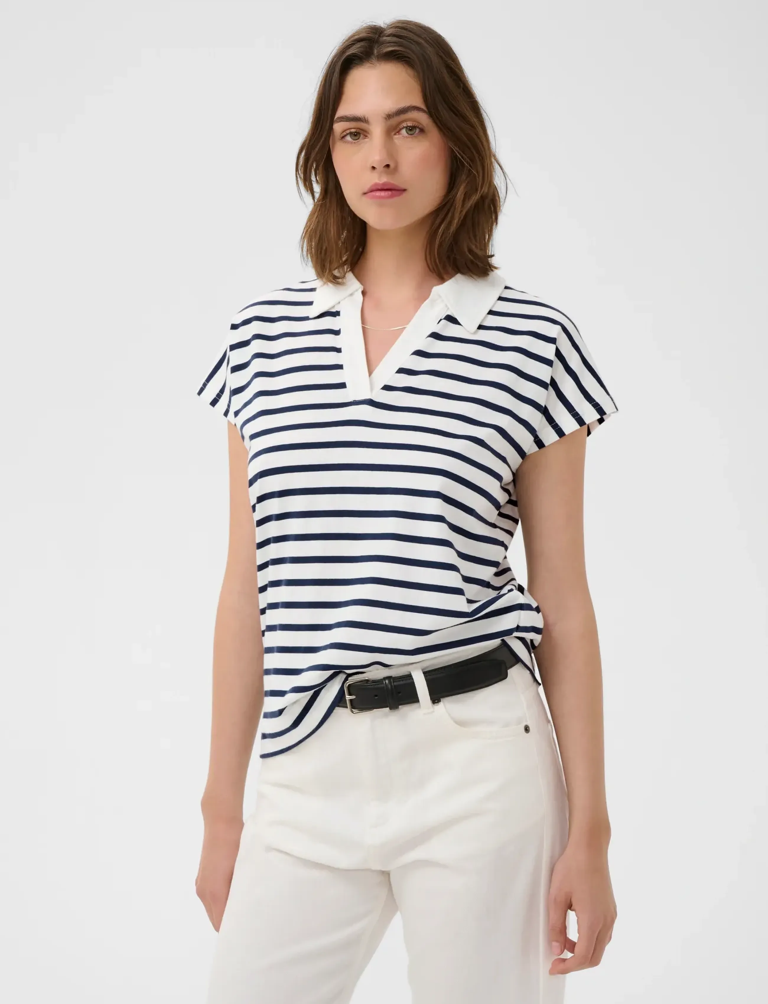 InWear Pfiaiw Polo Tshirt, XS, T-shirts & Oberteile, Schwarz - Polos, Frauen