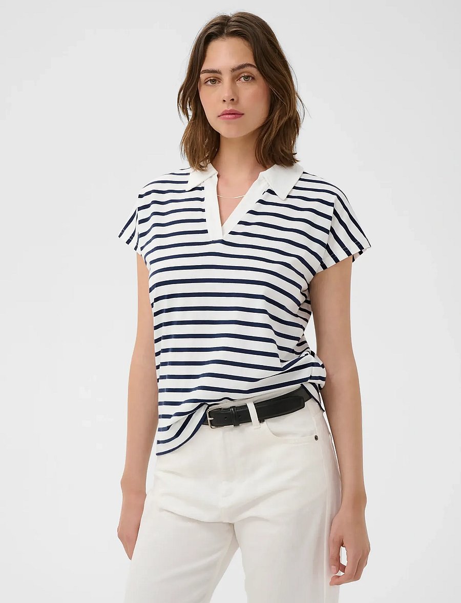 InWear - PFIAIW POLO TSHIRT - poloshirts - maritime slim stripe - 0