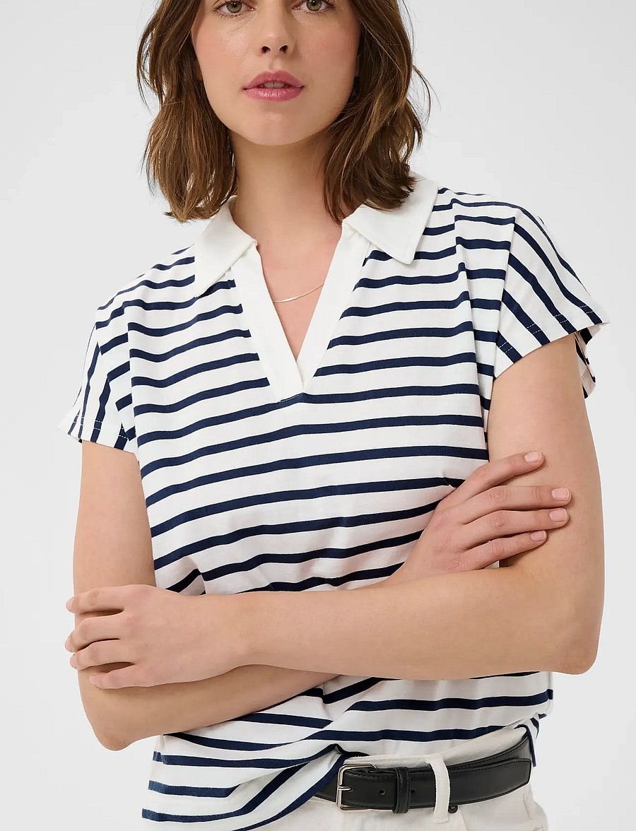 InWear - PFIAIW POLO TSHIRT - poloshirts - maritime slim stripe - 5