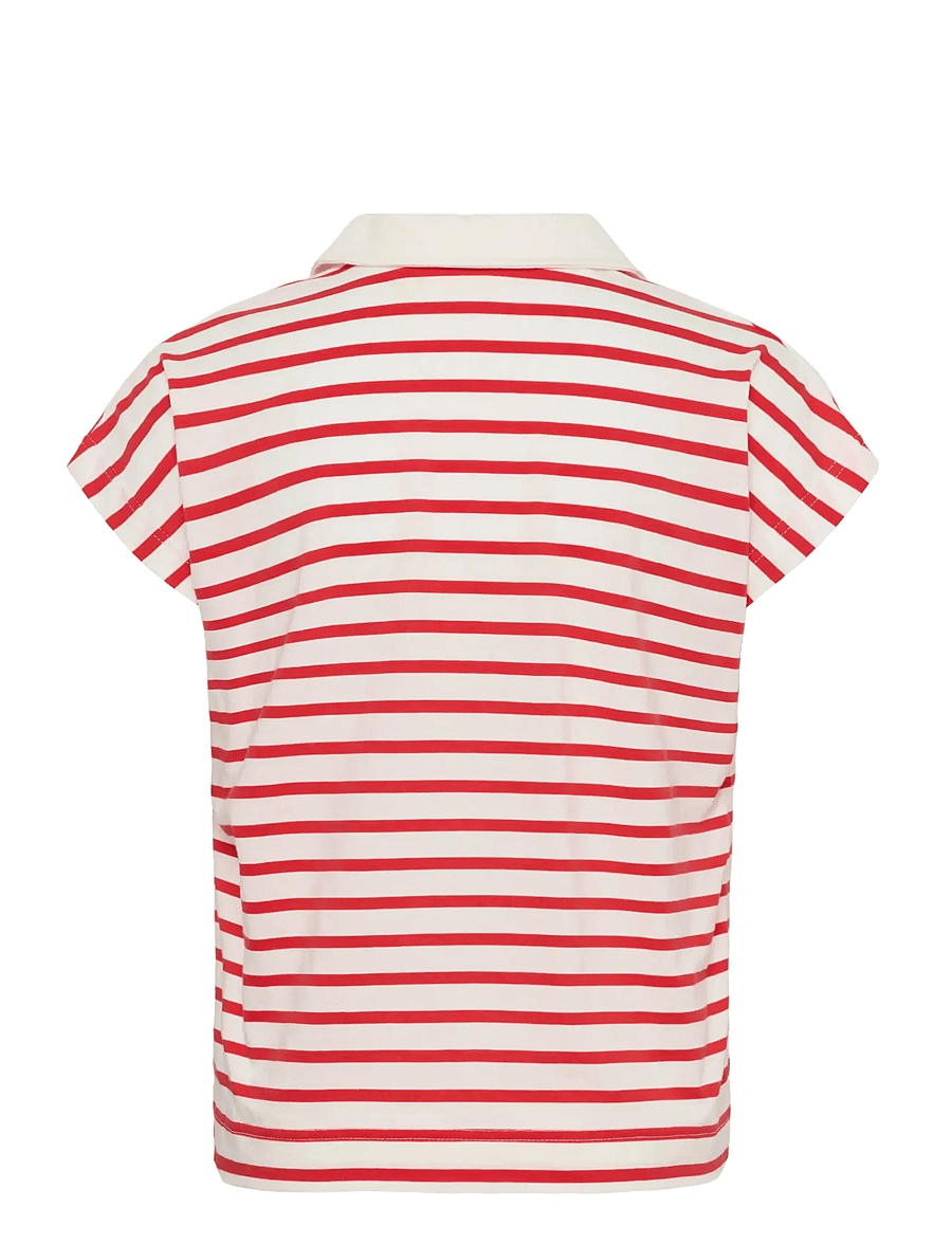 InWear - PFIAIW POLO TSHIRT - poloshirts - red slim stripe - 2