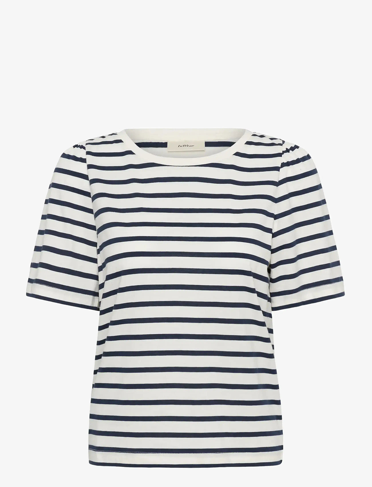 InWear - PFIAIW GATHERING TSHIRT - t-shirts - maritime slim stripe - 1