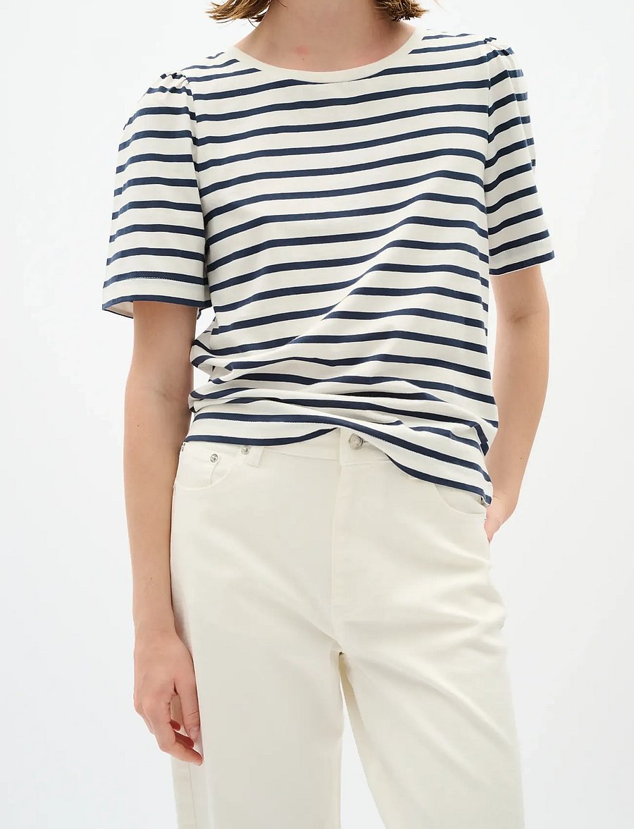 InWear - PFIAIW GATHERING TSHIRT - t-shirts - maritime slim stripe - 3