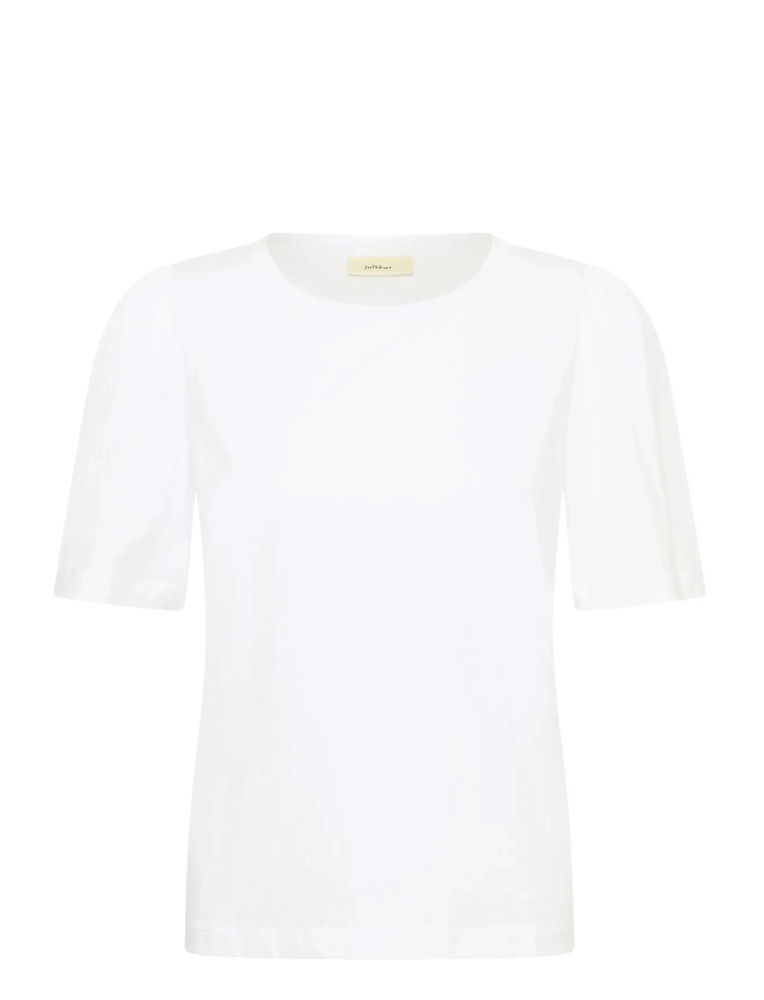 INWEAR Pfiaiw Gathering Tshirt Weiß - M - Damen
