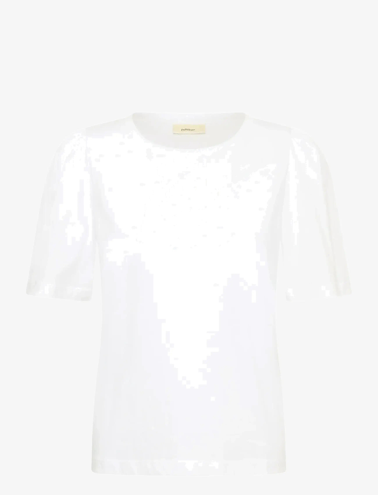 InWear - PFIAIW GATHERING TSHIRT - t-shirts - pure white - 1