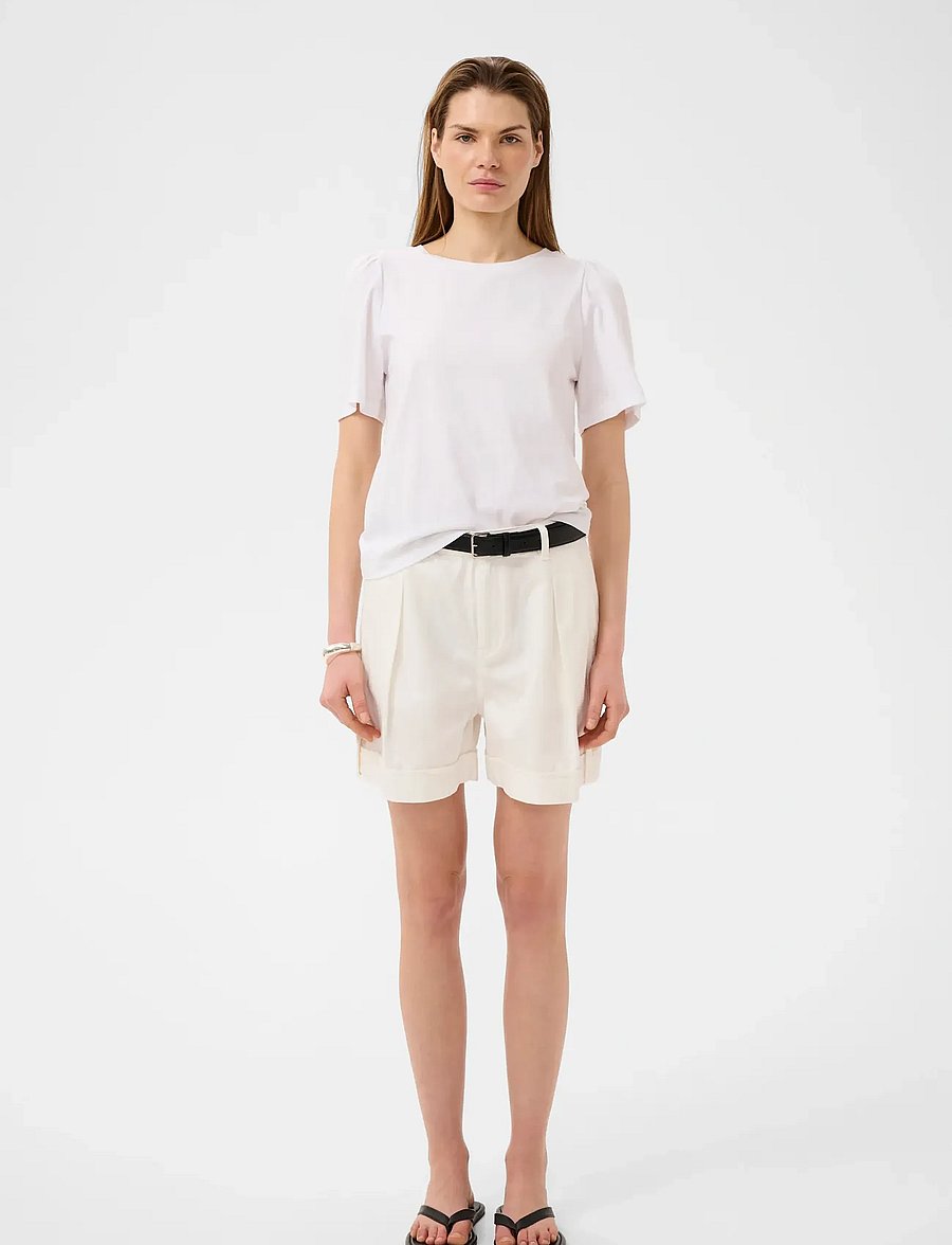 InWear - PFIAIW GATHERING TSHIRT - t-shirts - pure white - 3