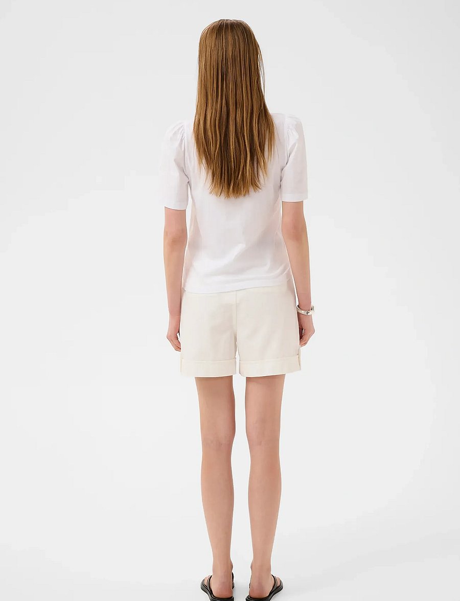 InWear - PFIAIW GATHERING TSHIRT - t-shirts - pure white - 4