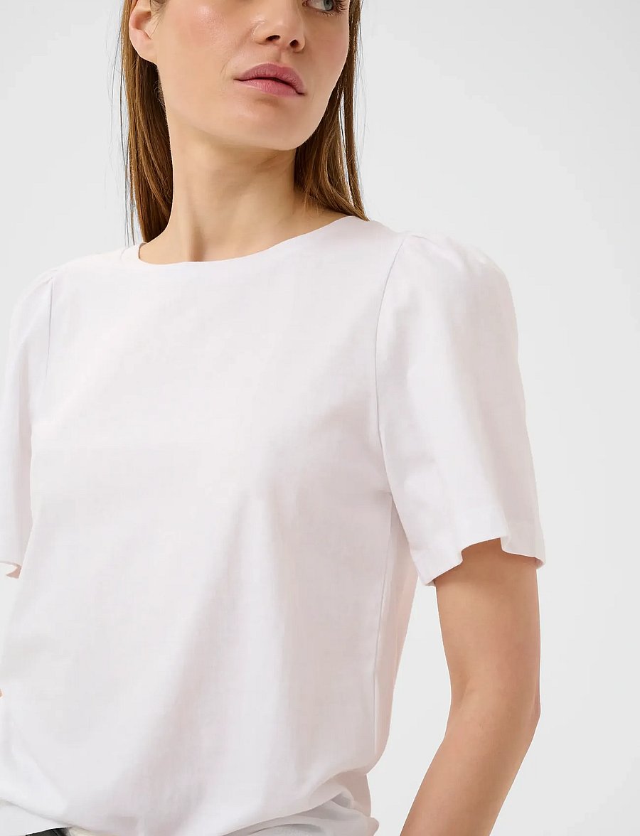 InWear - PFIAIW GATHERING TSHIRT - t-shirts - pure white - 5