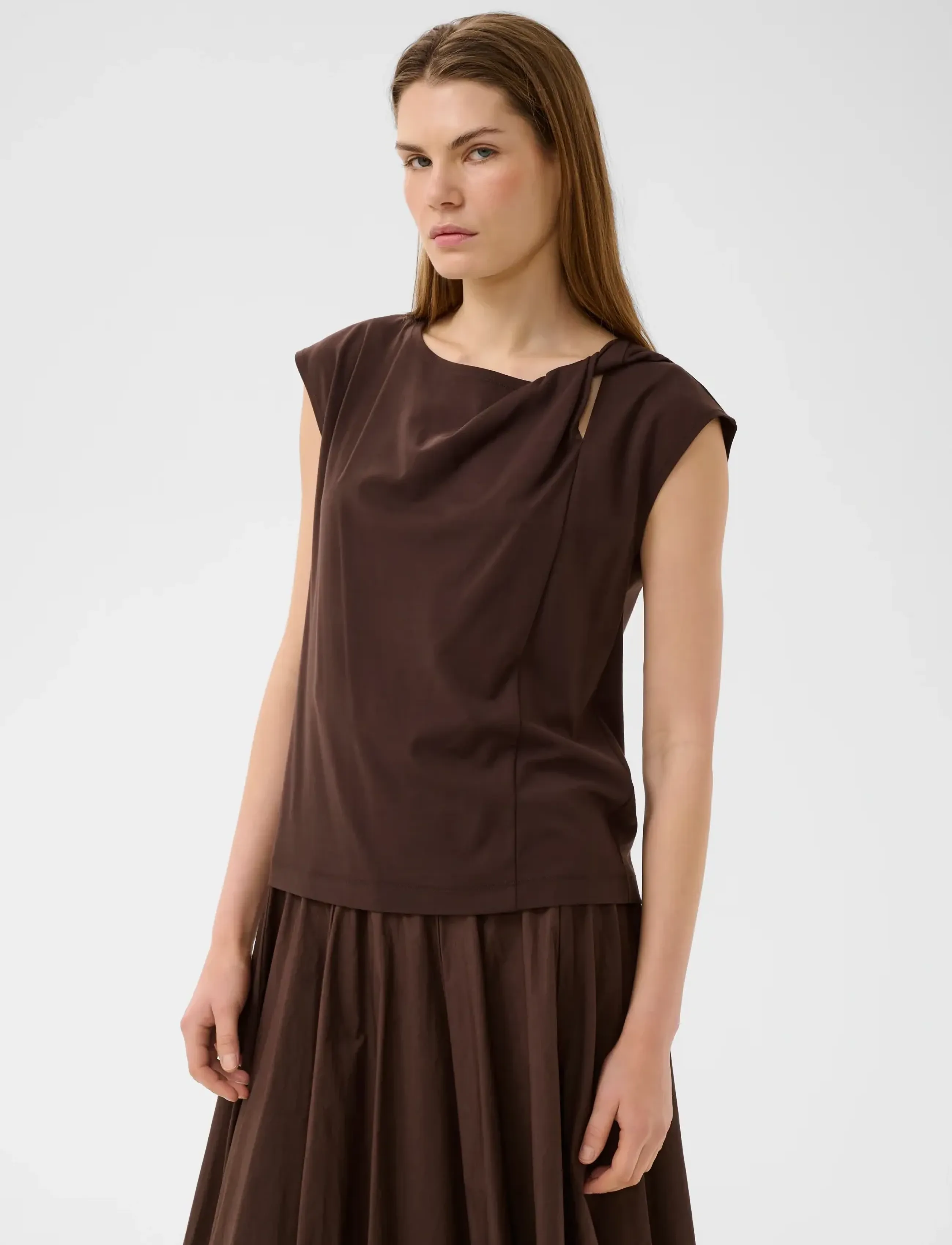 InWear PENNIEIW TOP - InWear - COFFEE BEAN / brown