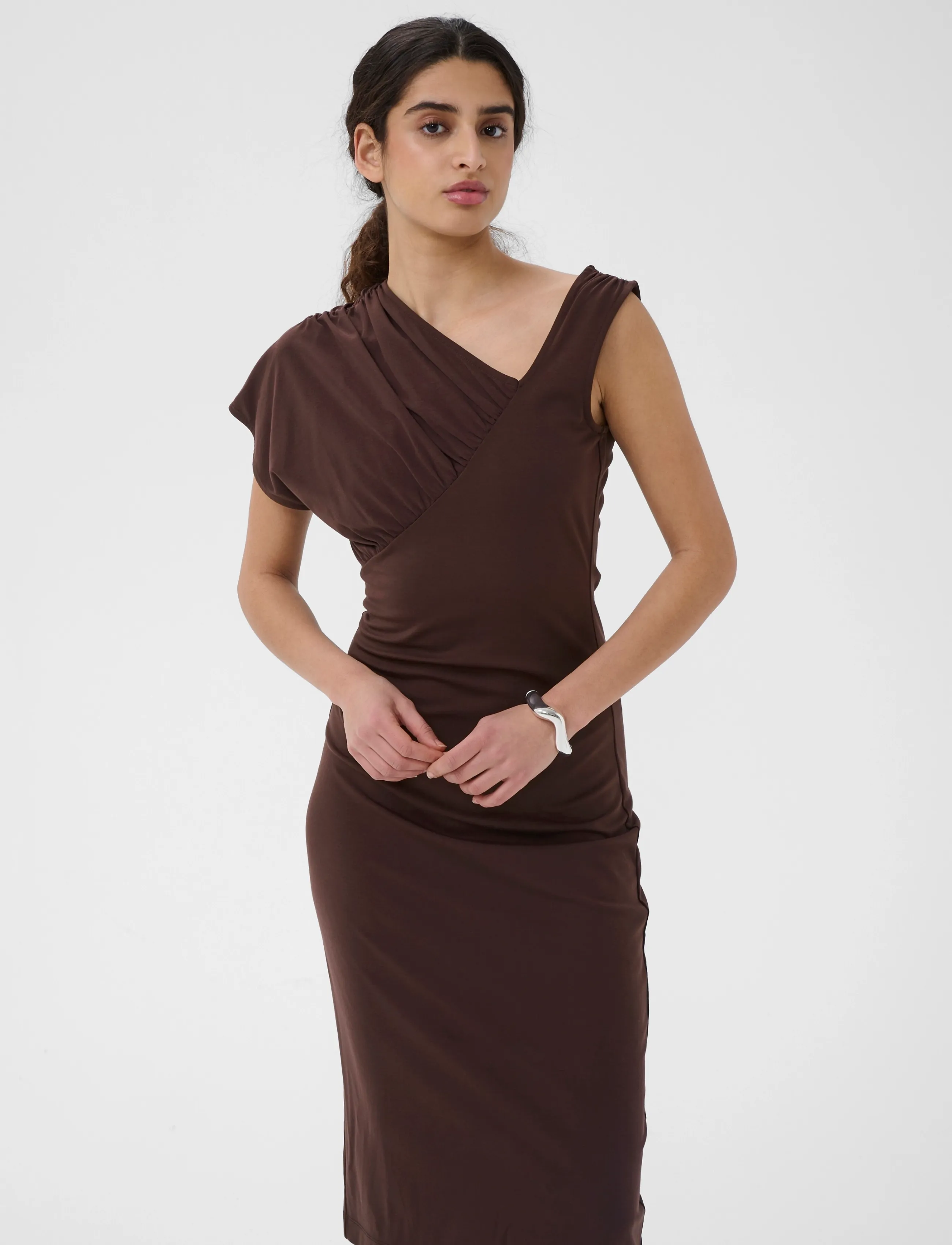 InWear - PENNIEIW DRESS - cocktailklänningar - coffee bean - 2