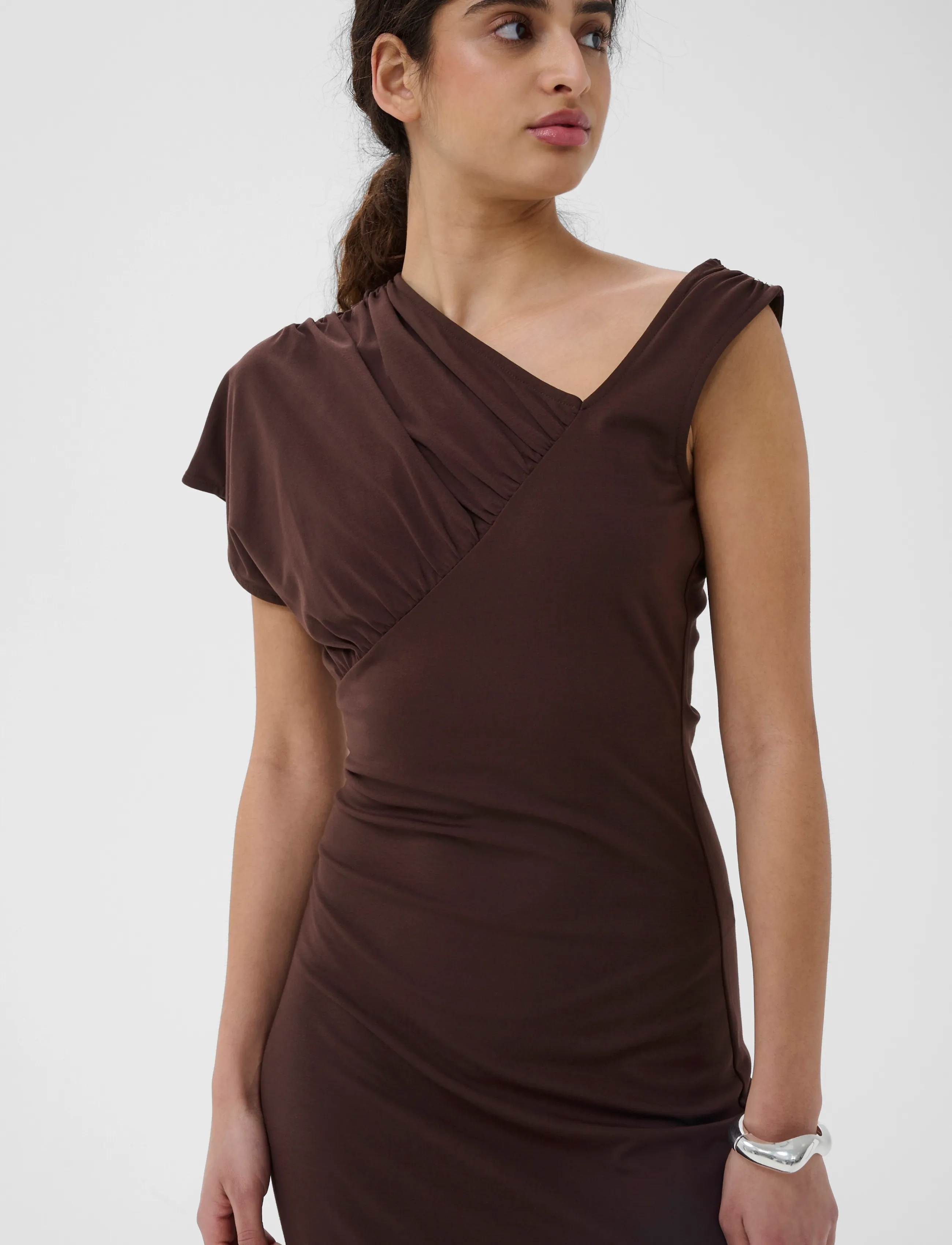 InWear - PENNIEIW DRESS - cocktailklänningar - coffee bean - 4