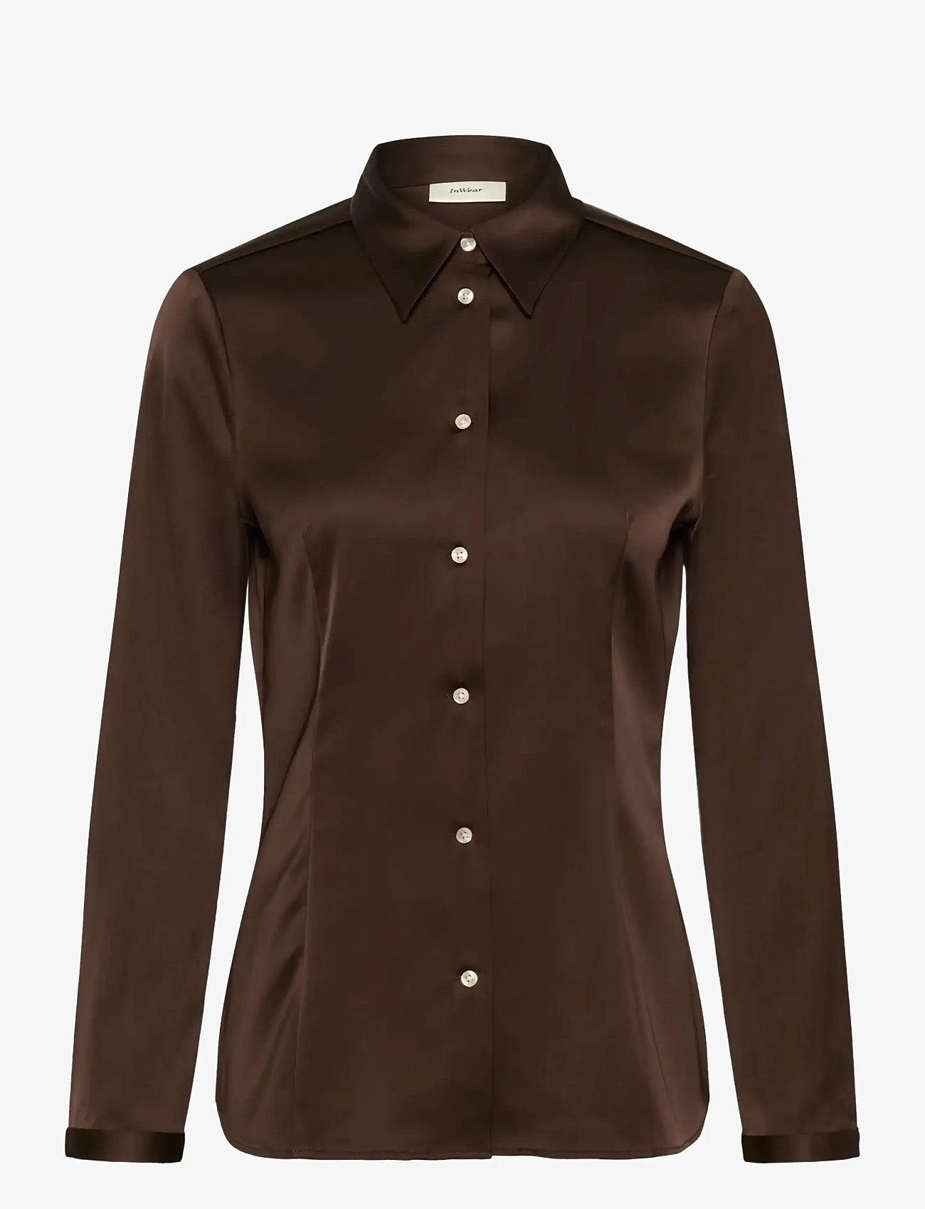 InWear - LAKEIW SHIRT - långärmade skjortor - coffee bean - 1