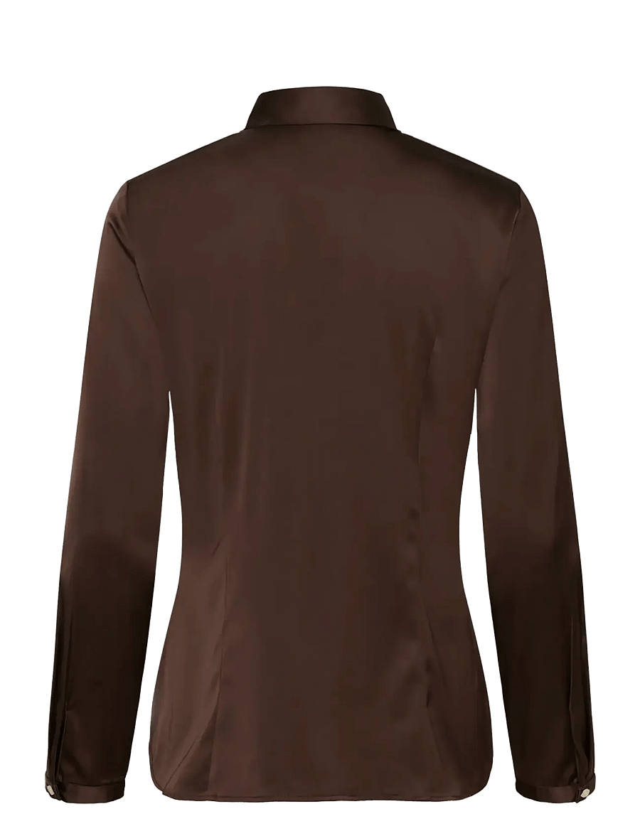 InWear - LAKEIW SHIRT - pitkähihaiset kauluspaidat - coffee bean - 2