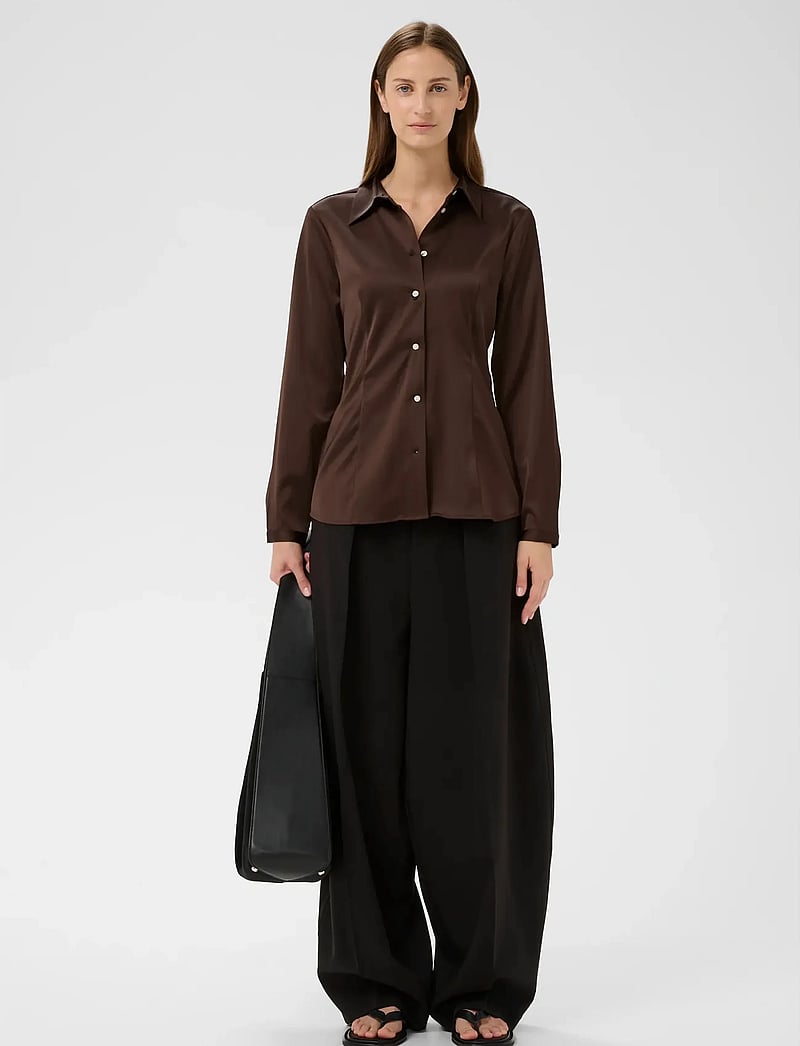 InWear - LAKEIW SHIRT - pikkade varrukatega särgid - coffee bean - 3