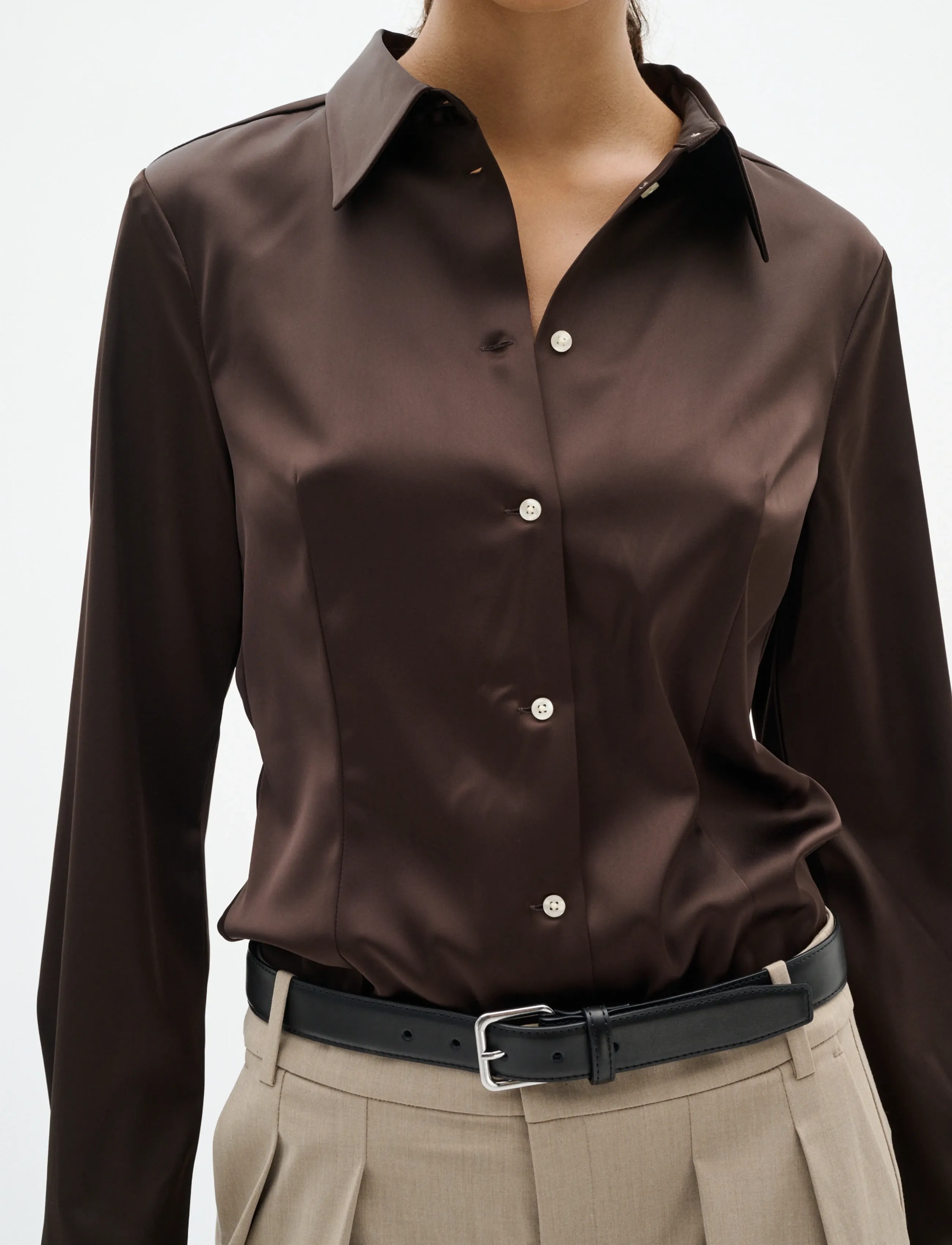 InWear - LAKEIW SHIRT - pikkade varrukatega särgid - coffee bean - 3
