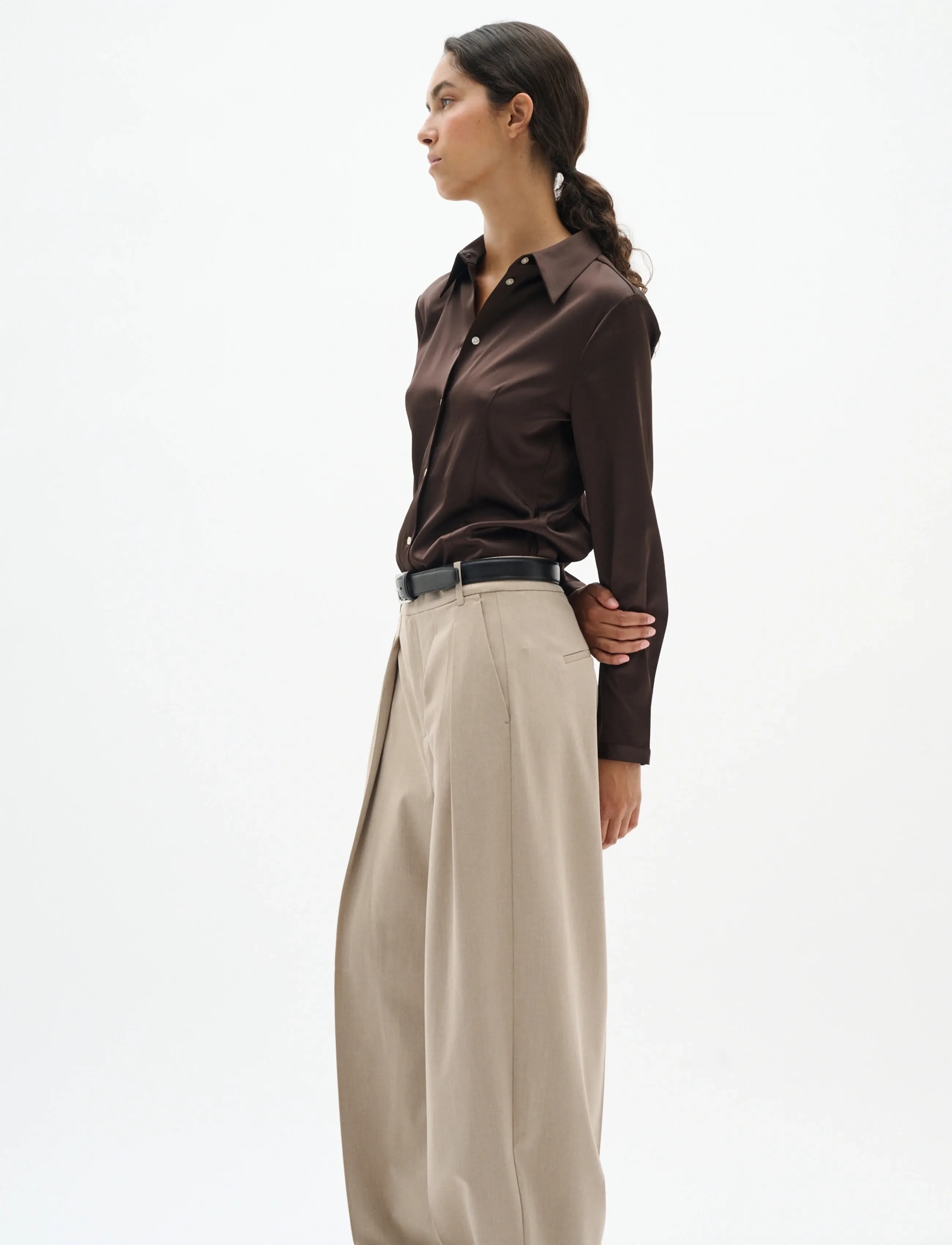 InWear - LAKEIW SHIRT - pikkade varrukatega särgid - coffee bean - 4