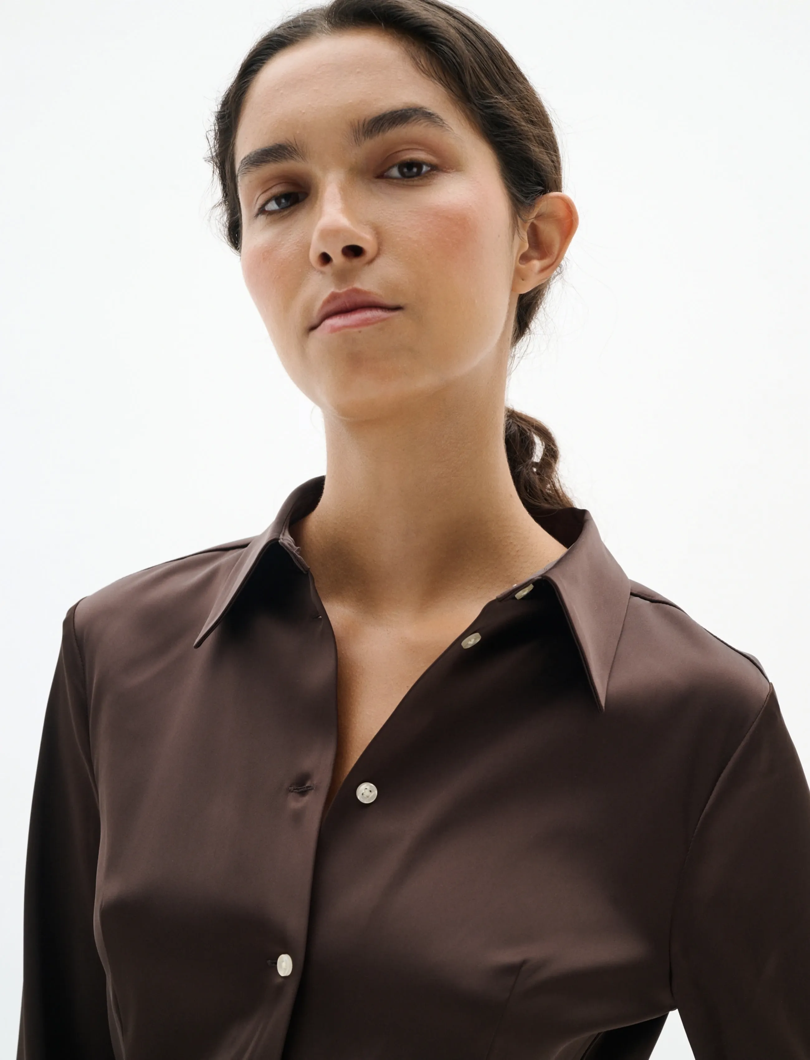 InWear - LAKEIW SHIRT - pikkade varrukatega särgid - coffee bean - 5