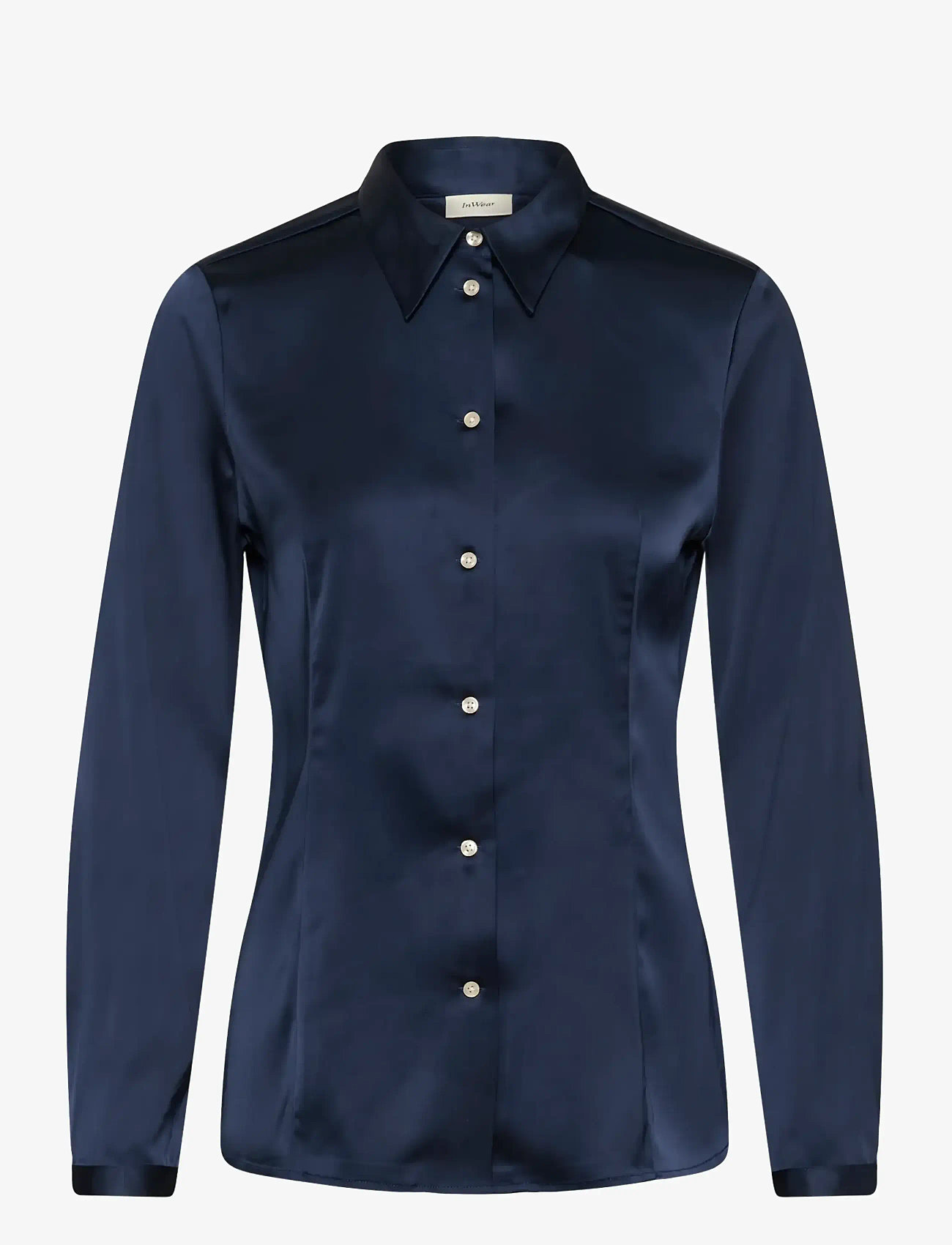 InWear - LAKEIW SHIRT - pikkade varrukatega särgid - midnight magic - 1