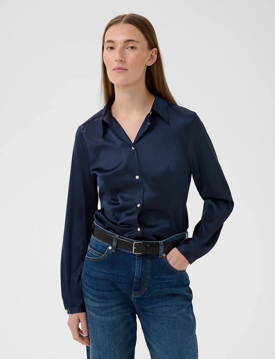 InWear - LAKEIW SHIRT - langærmede skjorter - midnight magic - 0
