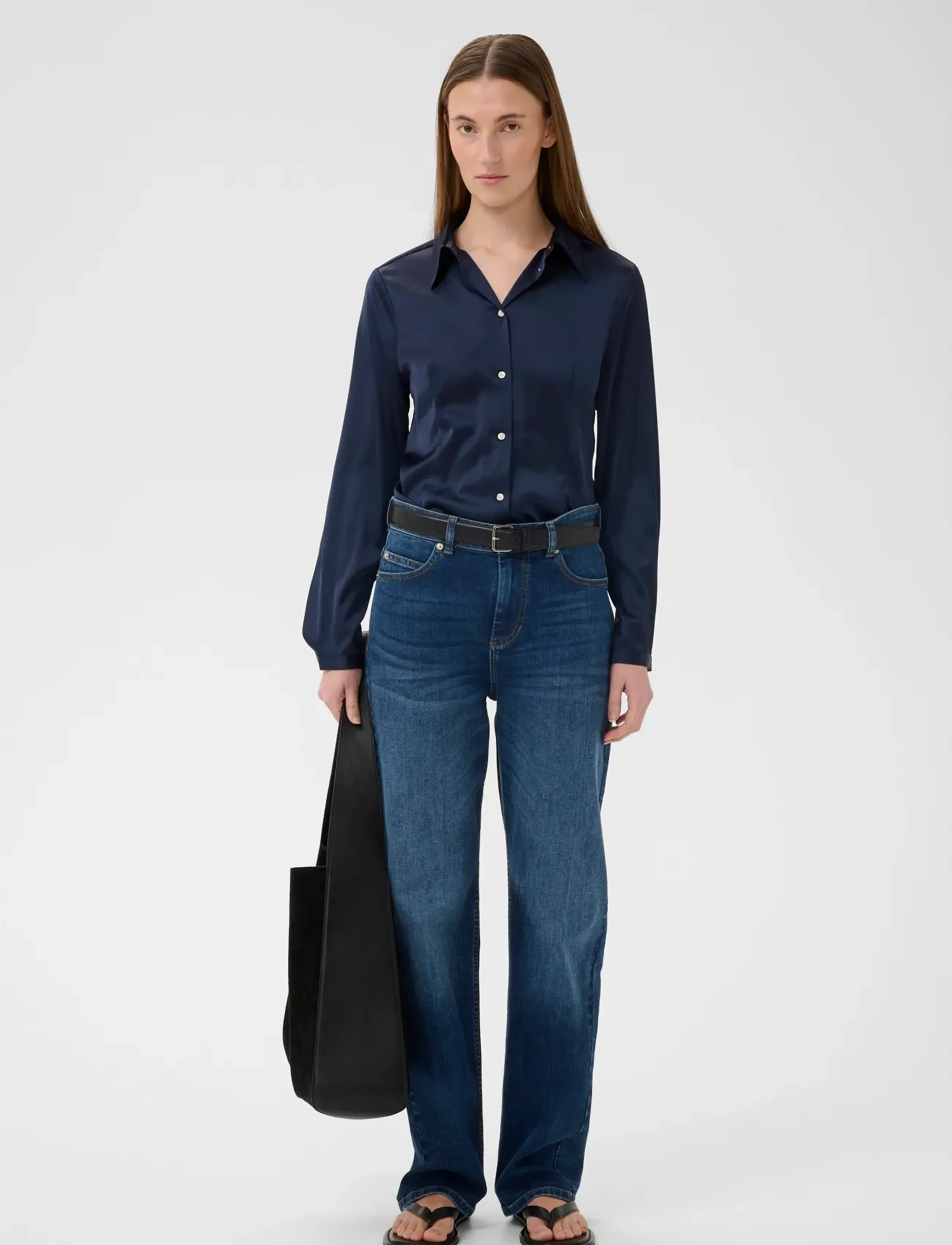 InWear - LAKEIW SHIRT - langærmede skjorter - midnight magic - 3