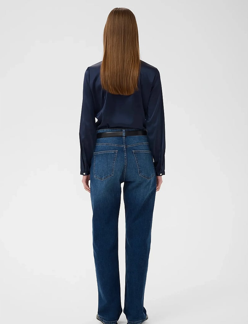 InWear - LAKEIW SHIRT - pikkade varrukatega särgid - midnight magic - 4