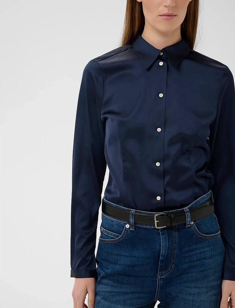 InWear - LAKEIW SHIRT - pikkade varrukatega särgid - midnight magic - 5