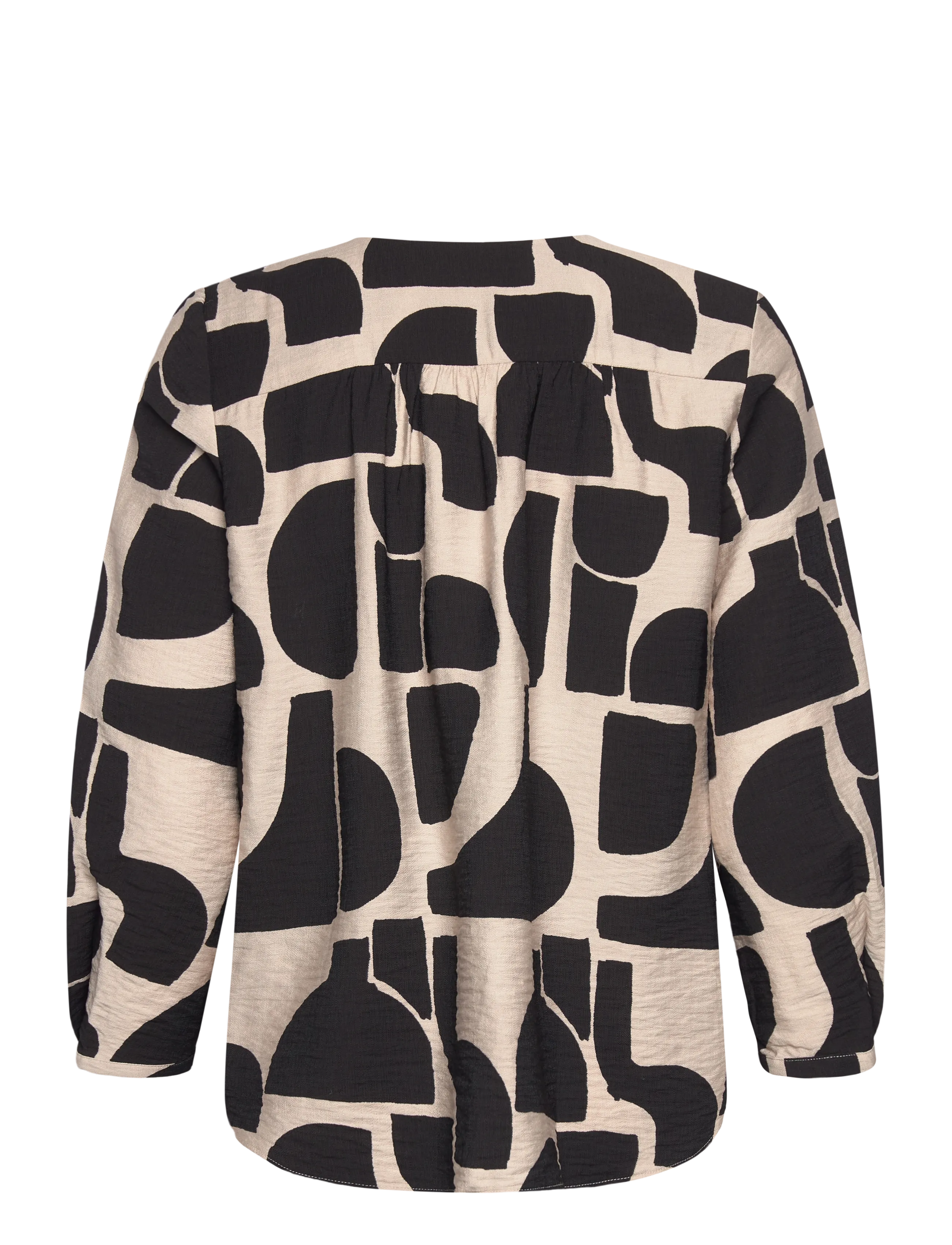 InWear - LYNNIW BLOUSE - palaidinės ilgomis rankovėmis - black soft blocks - 2