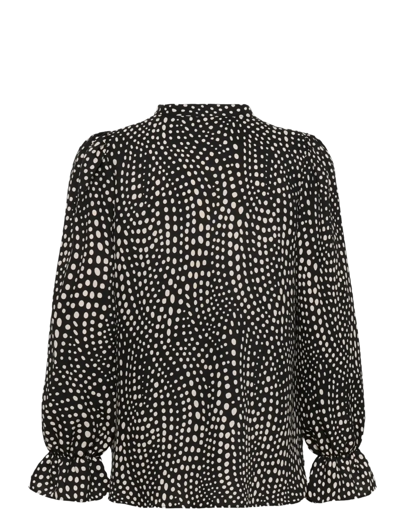 InWear - LIBERTYIW BLOUSE - långärmade blusar - black faded dot - 2